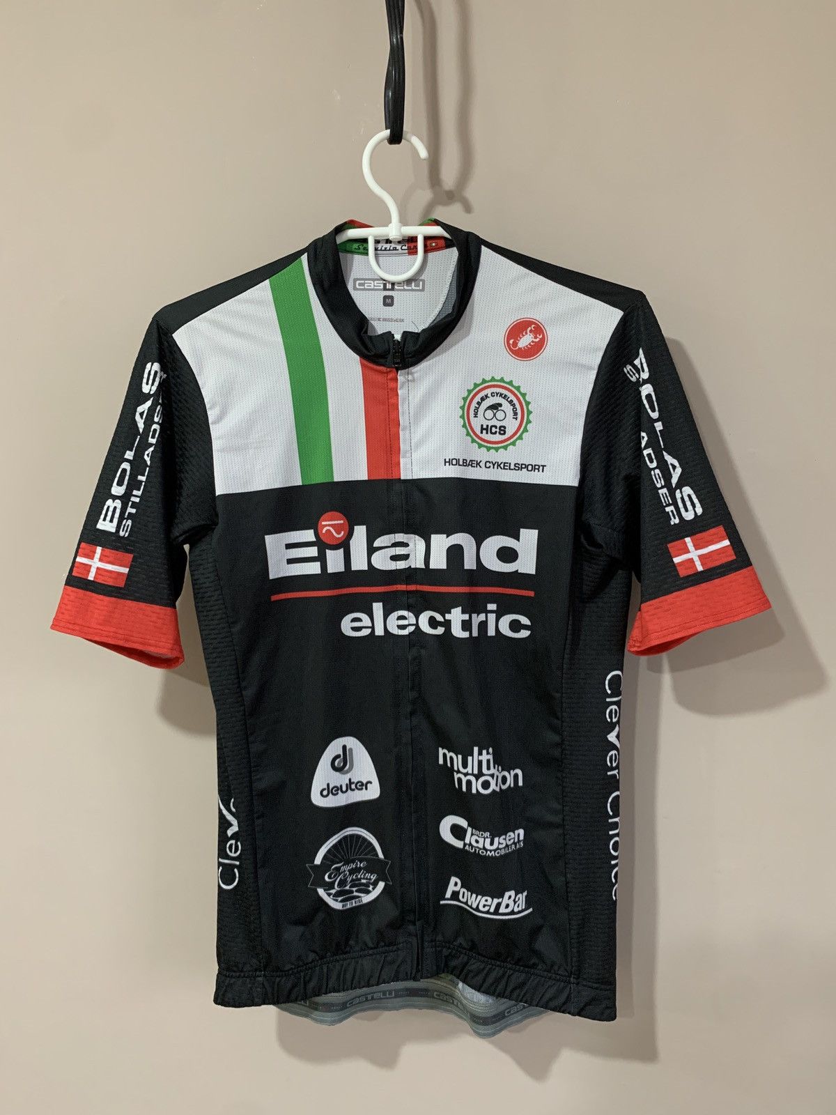 Other Mens Castelli Cycling Jersey Black Cycle Shirt Size M Size US M / EU 48-50 / 2 - 1 Thumbnail