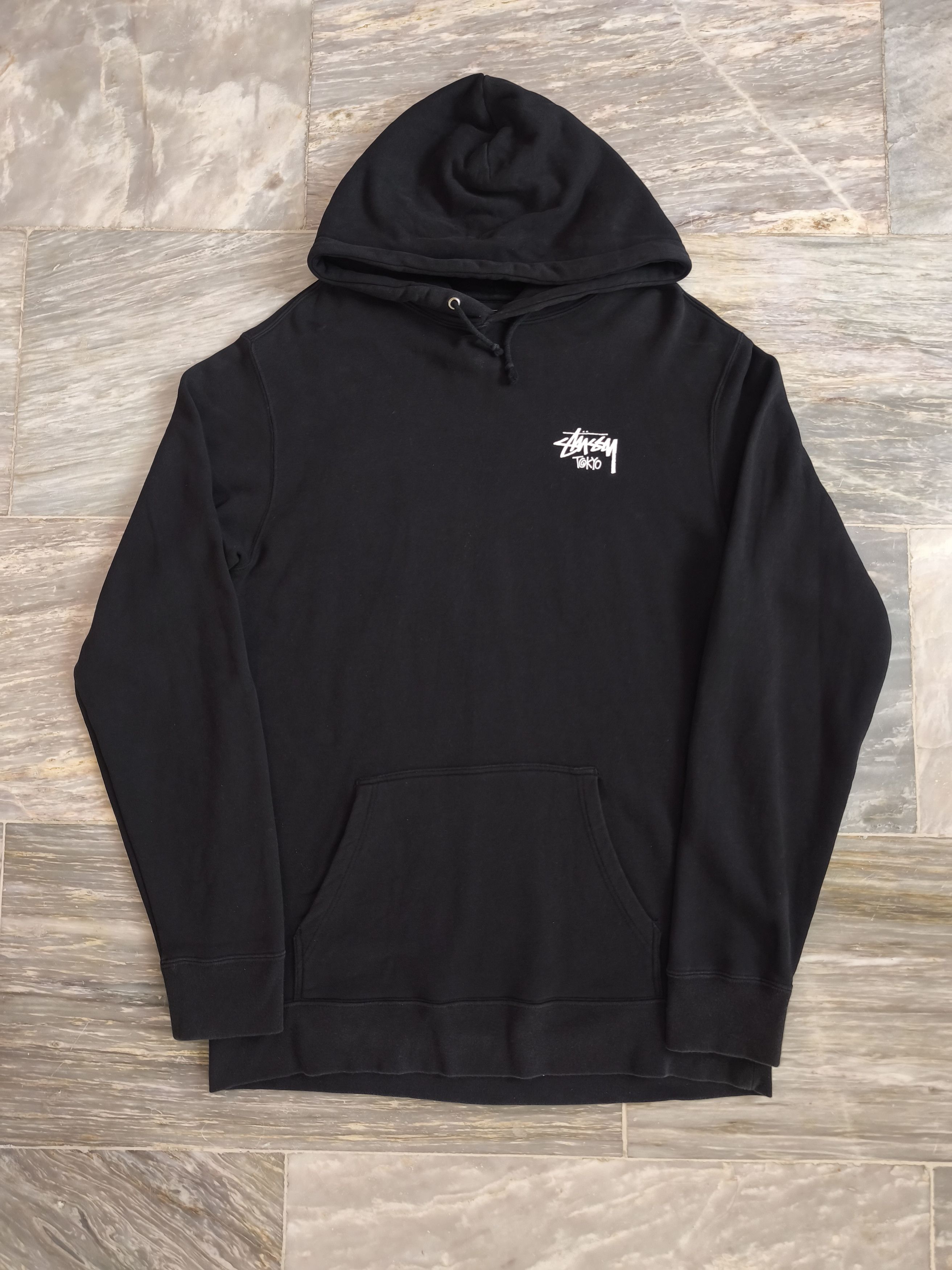 Stüssy logo-print hoodie tokyo