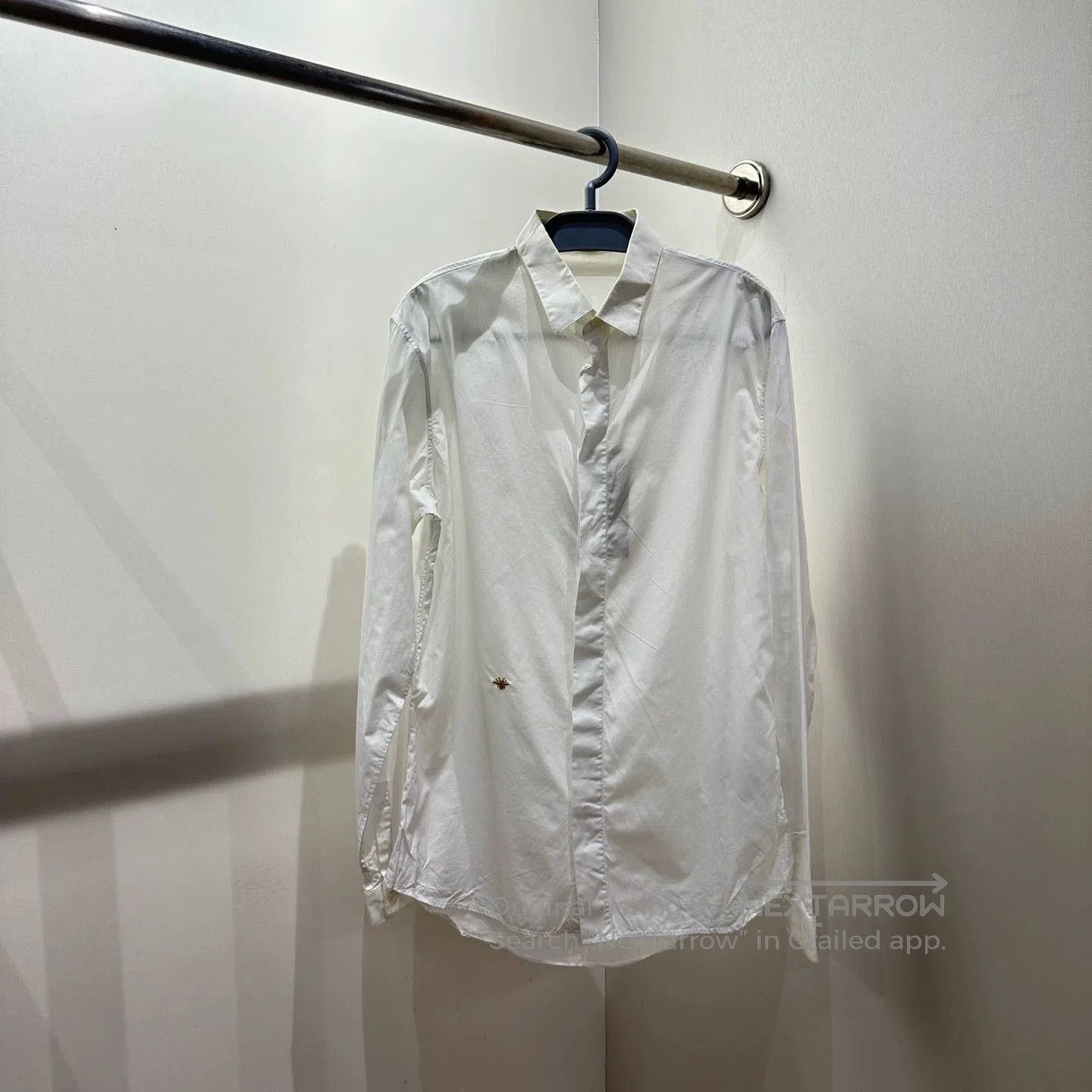 Dior White Long Sleeve Button. Size US M / EU 48-50 / 2 - 1 Thumbnail