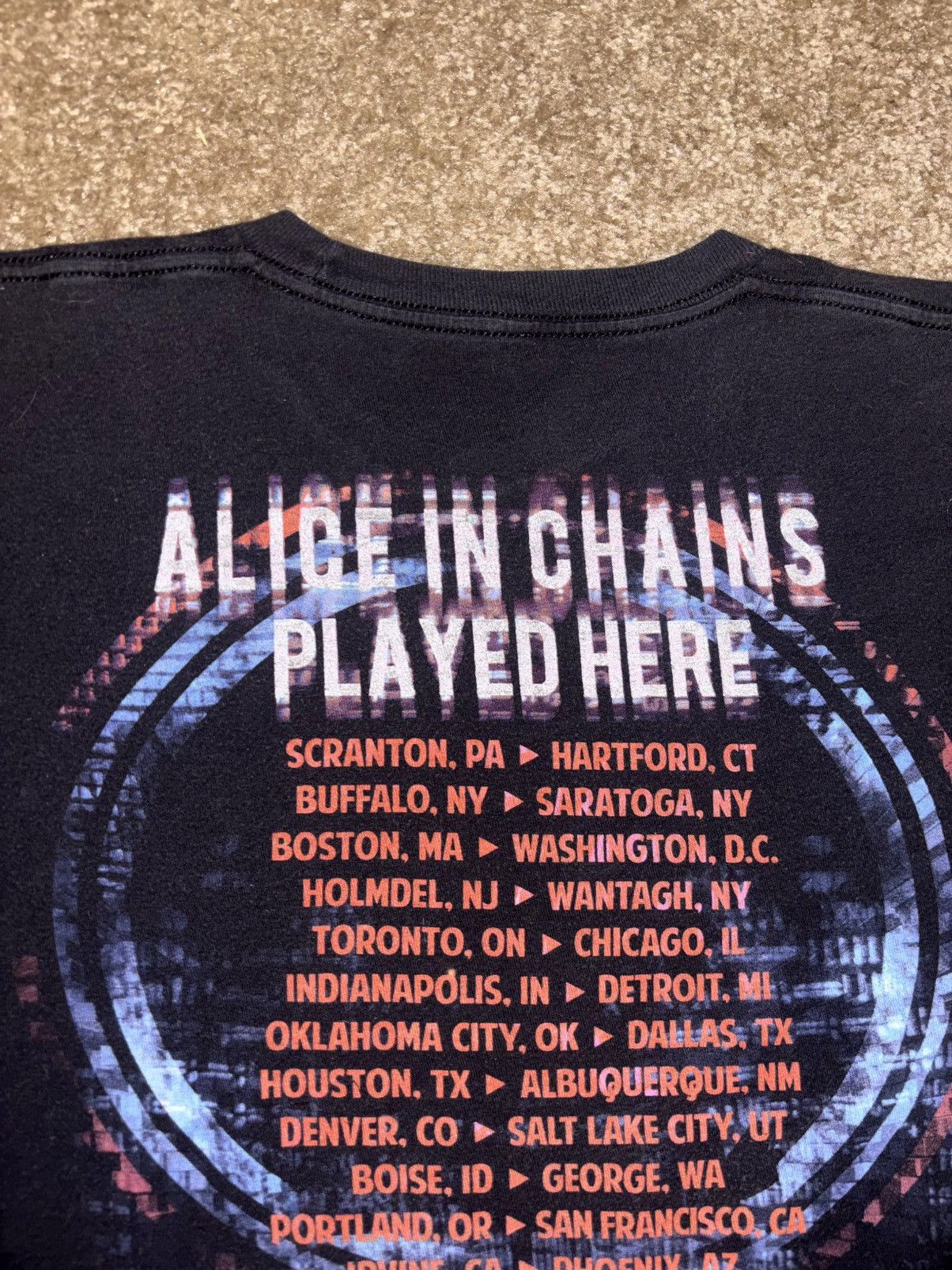 Other Vintage Alice in Chains 2006 Tee Black Graphic Grunge Rock Size US M / EU 48-50 / 2 - 11 Thumbnail