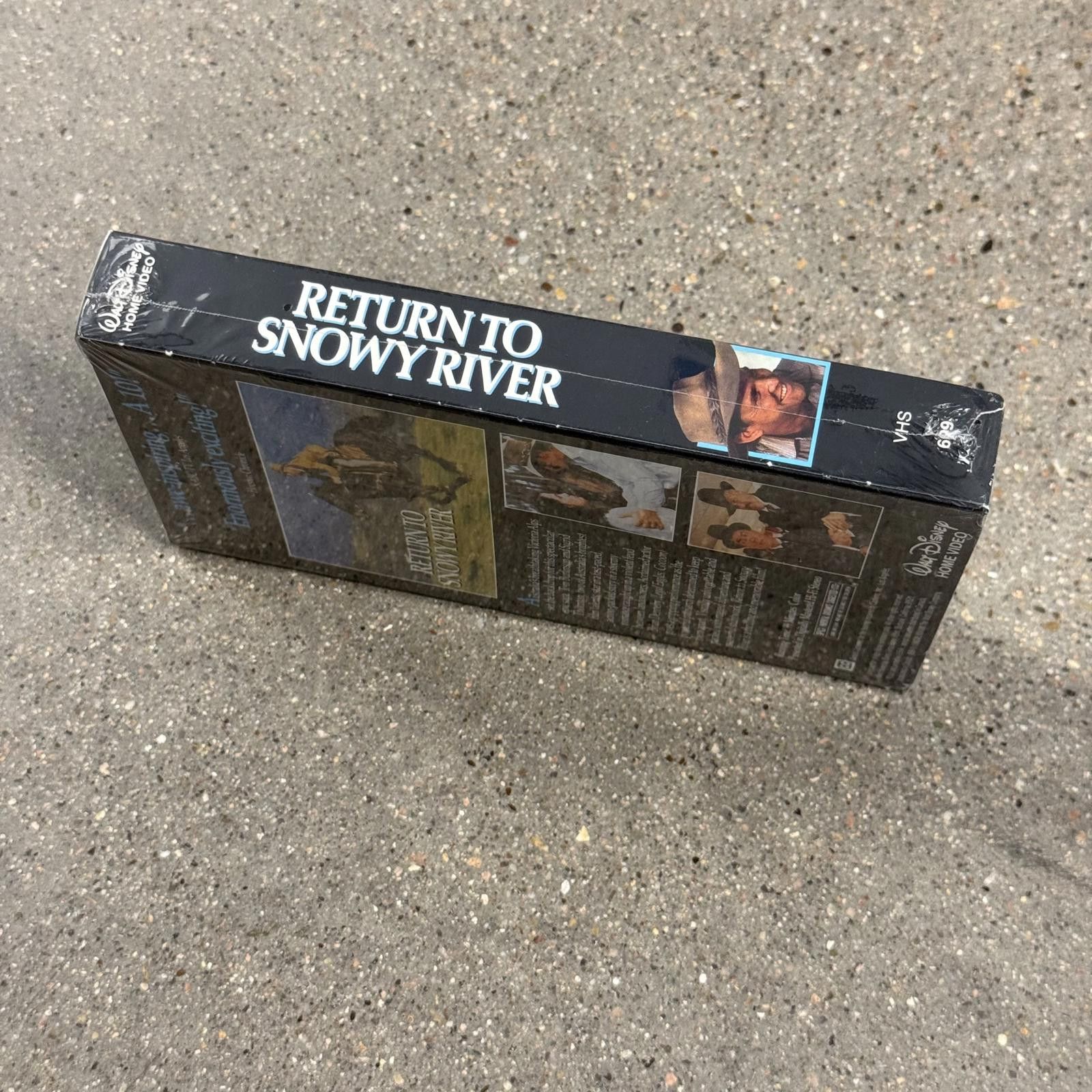 Designer ULTRA RARE Walt Disney RETURN TO SNOWY RIVER VHS Size ONE SIZE - 7 Thumbnail