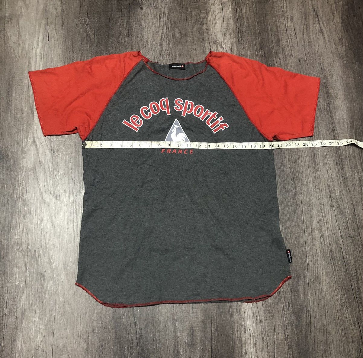 Le Coq Sportif × Vintage Vintage Lecoq Sportif France Tee Shirt Size US L / EU 52-54 / 3 - 2 Thumbnail