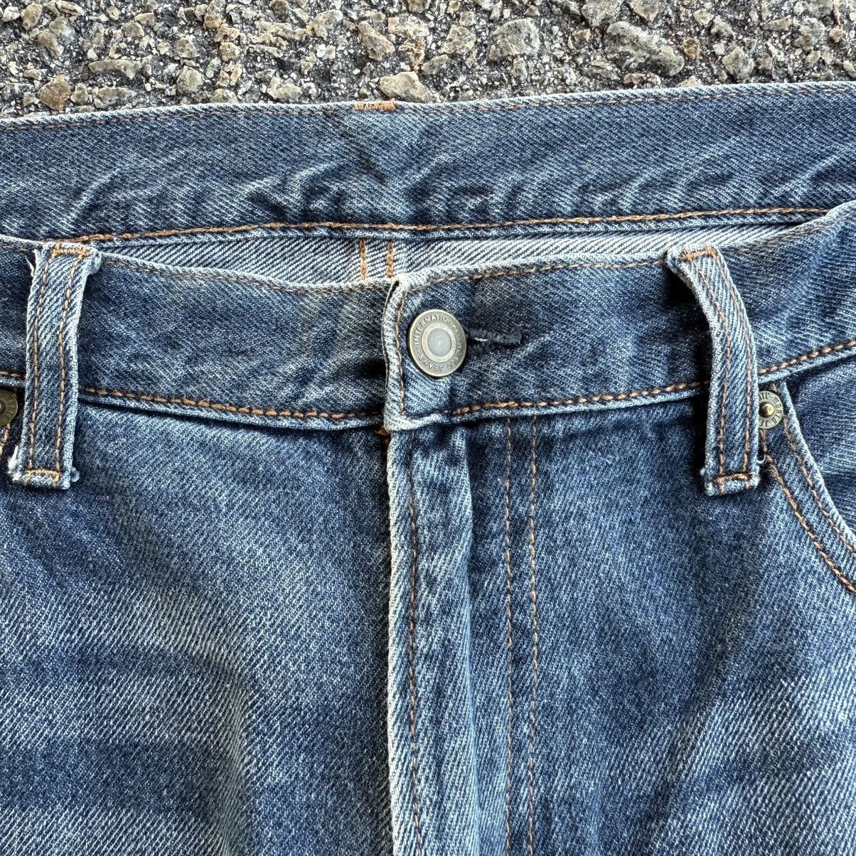 Jean VINTAGE GU JAPANESE FADED JEAN DENIM PANTS Size US 36 / EU 52 - 5 Thumbnail