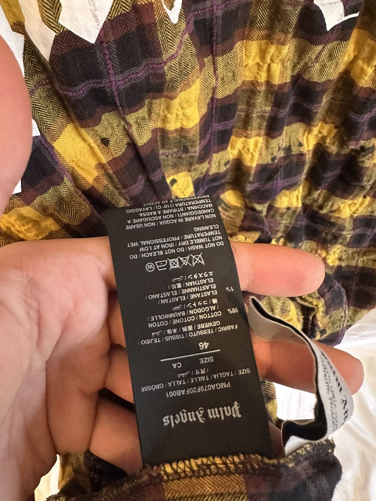 Palm Angels Palm Angels Plaid Shirt Size US M / EU 48-50 / 2 - 8 Thumbnail
