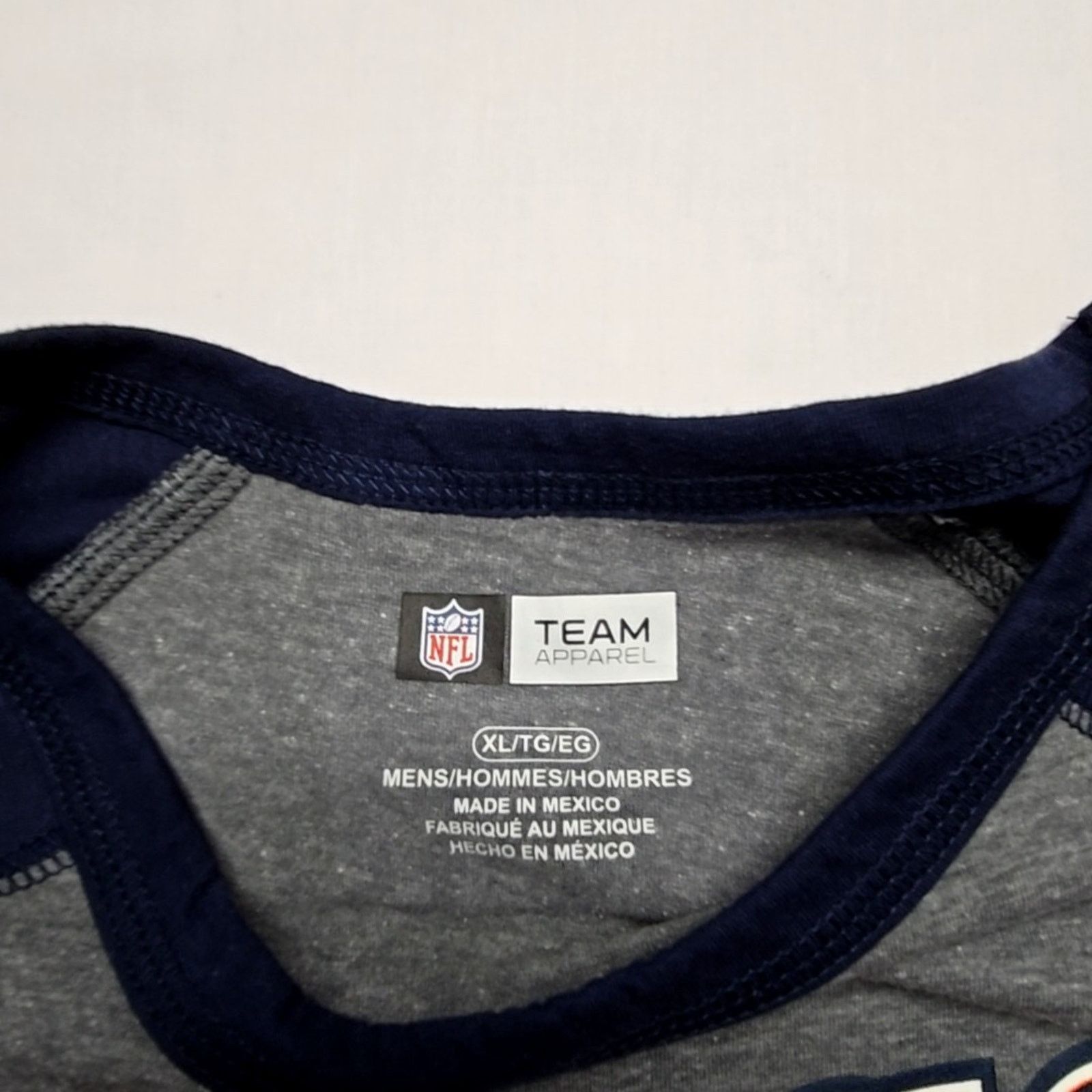 Other Denver Broncos Shirt Graphic Mens XL Grey Blue NFL Tee Size US XL / EU 56 / 4 - 4 Thumbnail