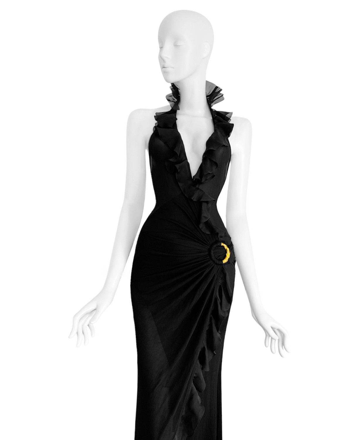Roberto Cavalli ROBERTO CAVALLI S/S 2006 Runway dress Size M / US 6-8 / IT 42-44 - 5 Thumbnail