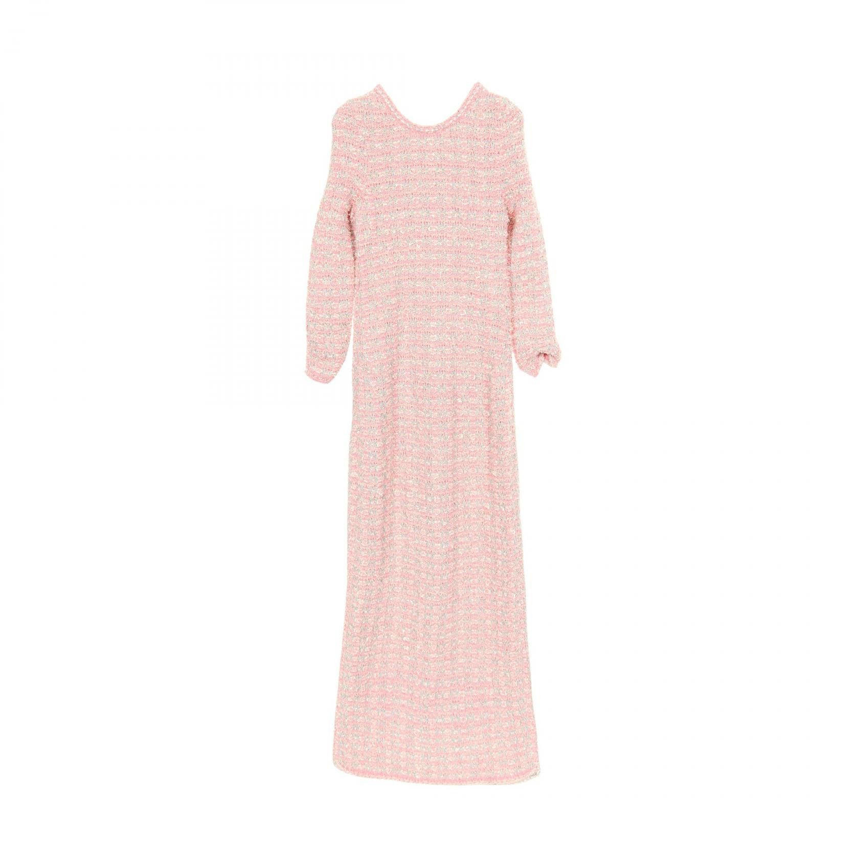 Balenciaga Balenciaga Balenciaga Tweed Dress Textile Dresses DUTY FREE for USA Size ONE SIZE - 1 Thumbnail