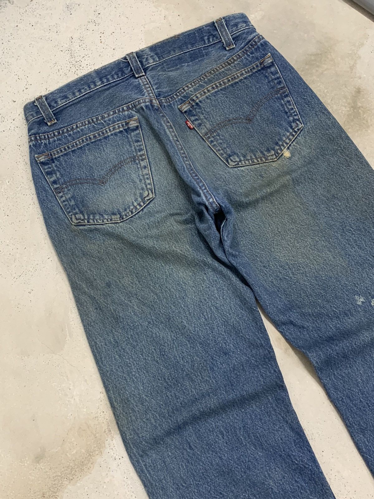 Levi's Levis 501 Vintage Muddy Patch Distressed Denim Size US 30 / EU 46 - 14 Thumbnail