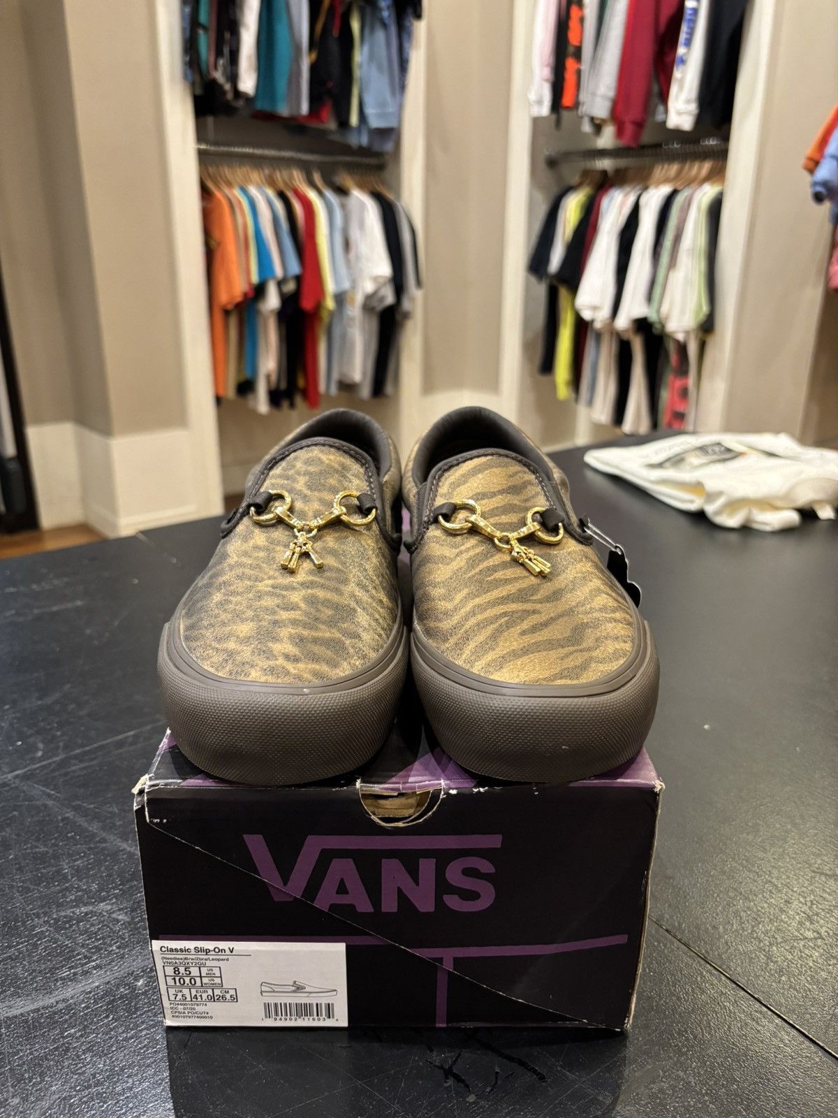 Needles × Vans Vans Vault X Needles Slip On Animal Print Size US 8.5 / EU 41-42 - 3 Thumbnail
