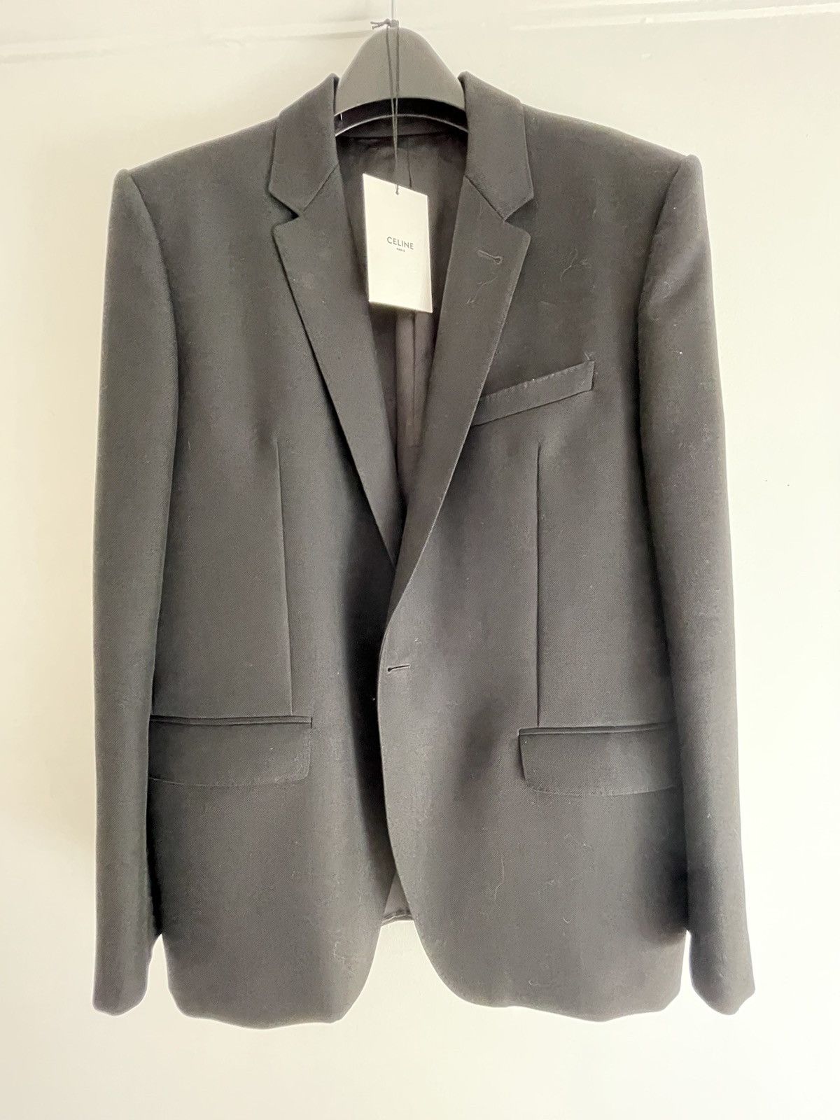 Celine Celine black wool blazer by Hedi Slimane RRP £1800 - $2250 | Grailed