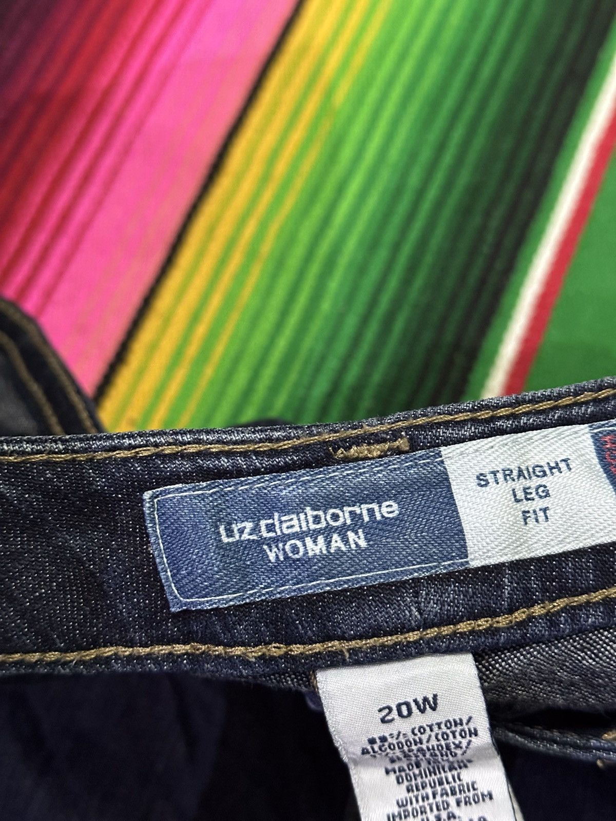 Vintage 💥Liz Clairbone💥 Rare Size Denim Liz Claiborne 💥 Size US 42 / EU 58 - 6 Thumbnail