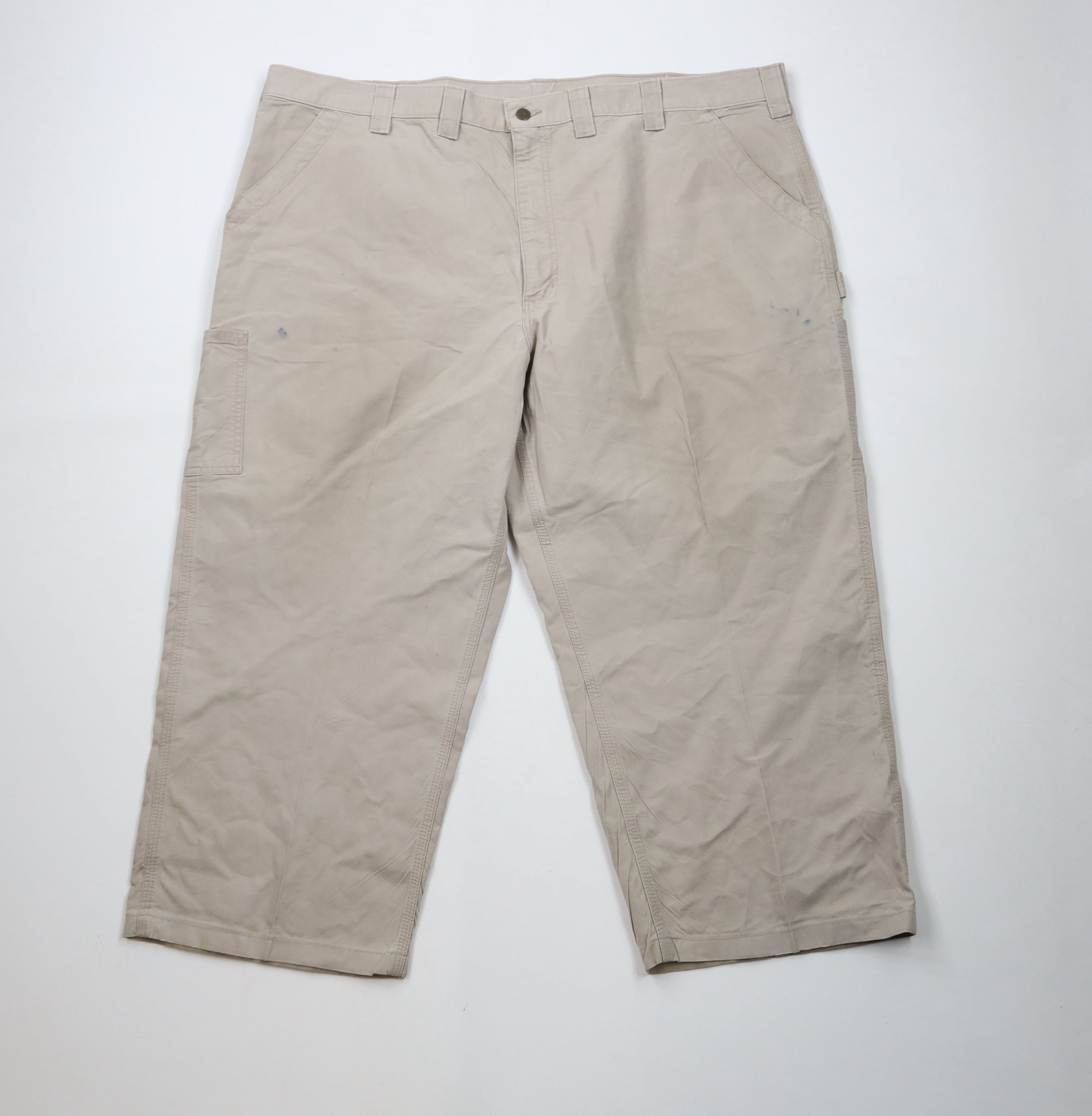 Carhartt × Vintage Vintage Y2K Carhartt Original Fit Wide Leg Pants Khaki Tan Size US 44 / EU 60 - 1 Thumbnail