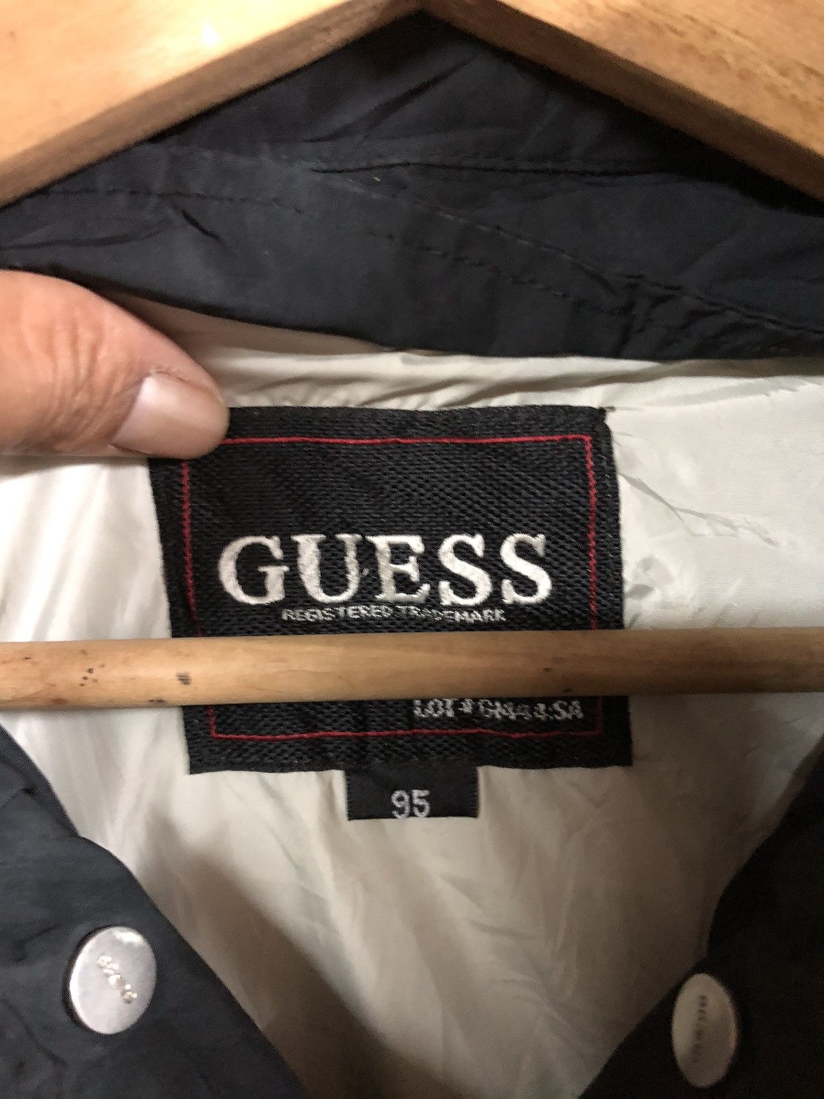 Designer × Guess × Japanese Brand Vintage Y2K Guess zipper Jacket Size US M / EU 48-50 / 2 - 9 Thumbnail