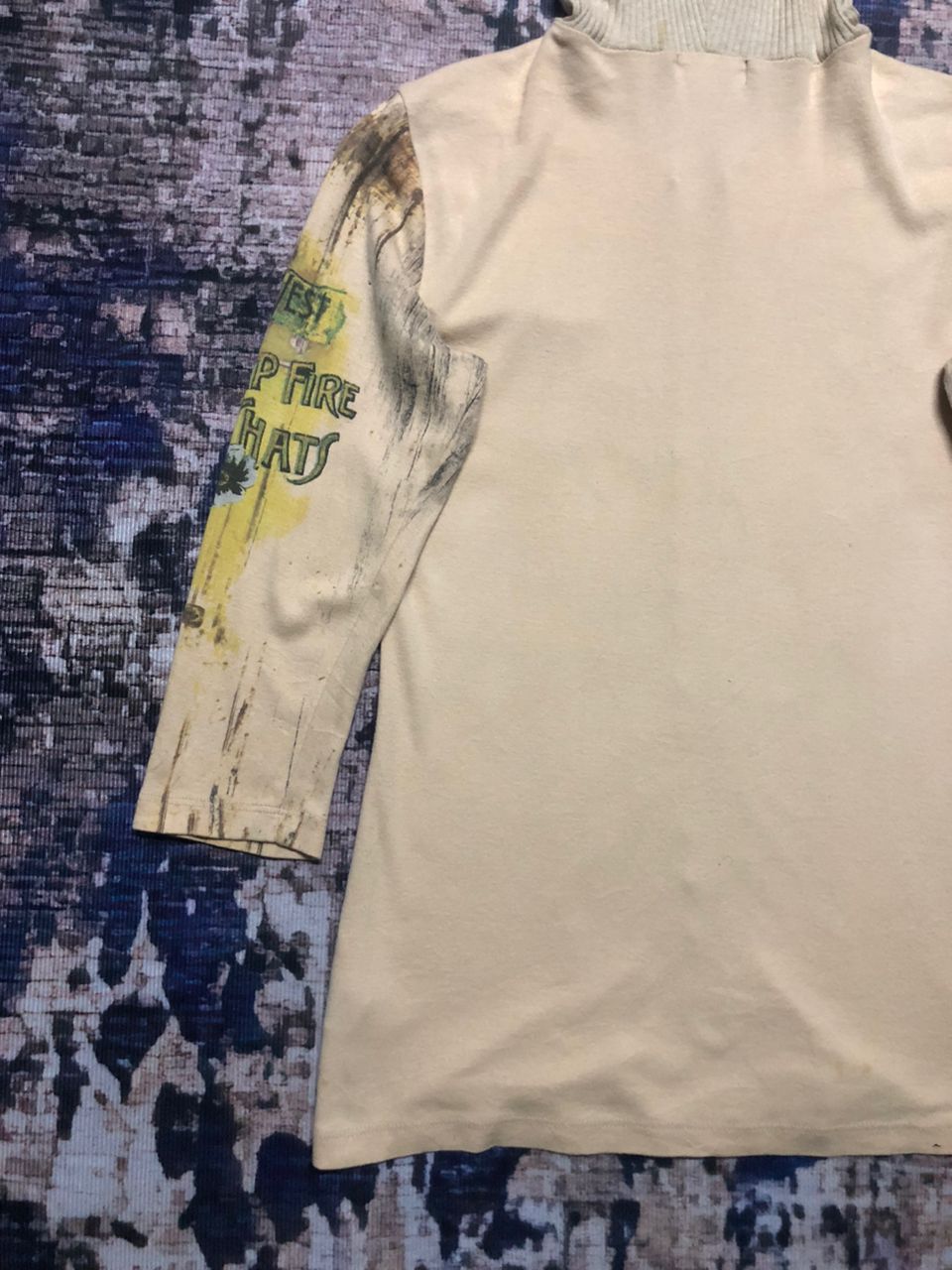 Cowboy Equipment Sugar Vanilla Cowgirl Over Print Hoodie Zipper Rare Size XS / US 0-2 / IT 36-38 - 9 Thumbnail