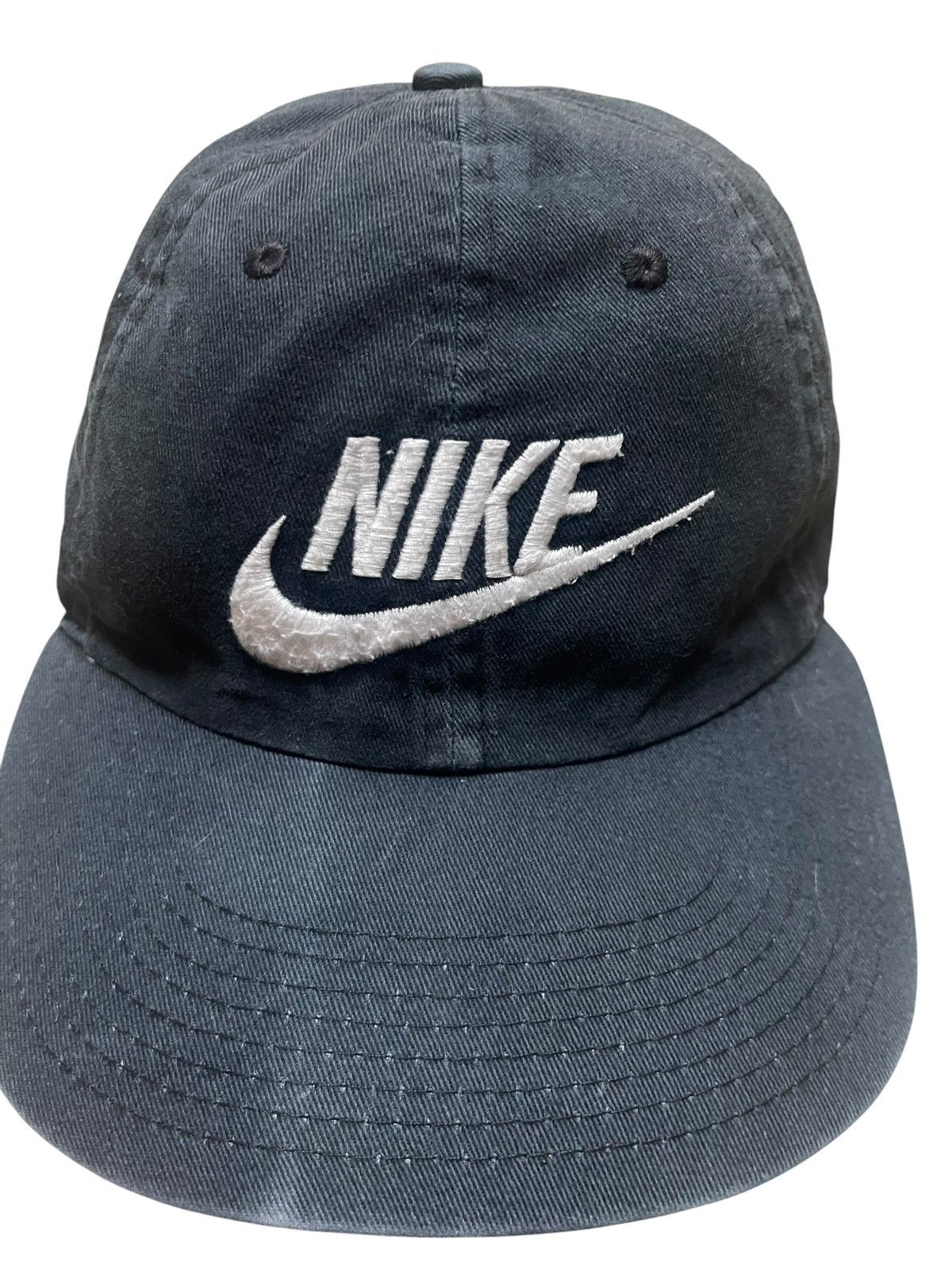 Nike Vintage Y2K Nike Og Hat Cap Adjustable Size Sun Faded Size ONE SIZE - 7 Thumbnail