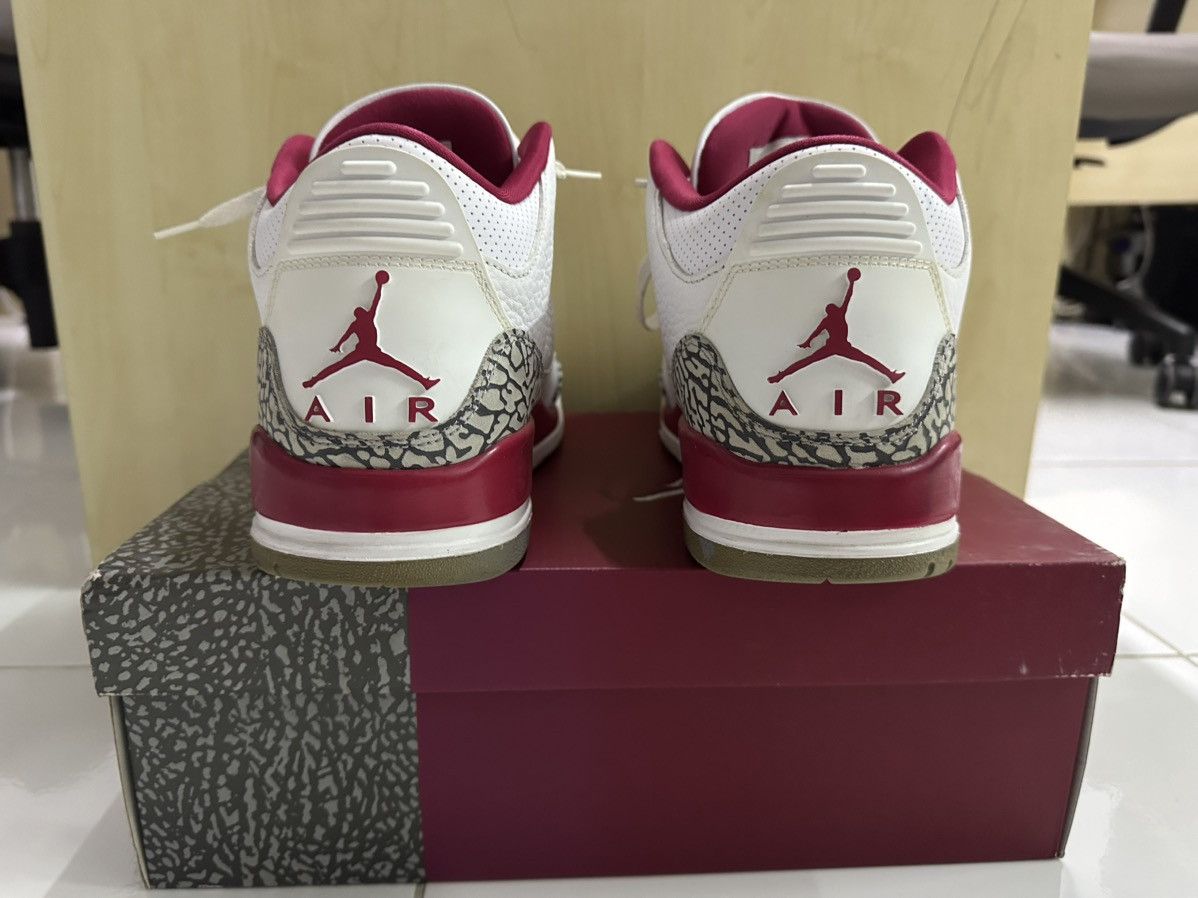 Jordan Brand × Nike Jordan 3 Retro Kardinal Red Size US 10 / EU 43 - 1 Thumbnail