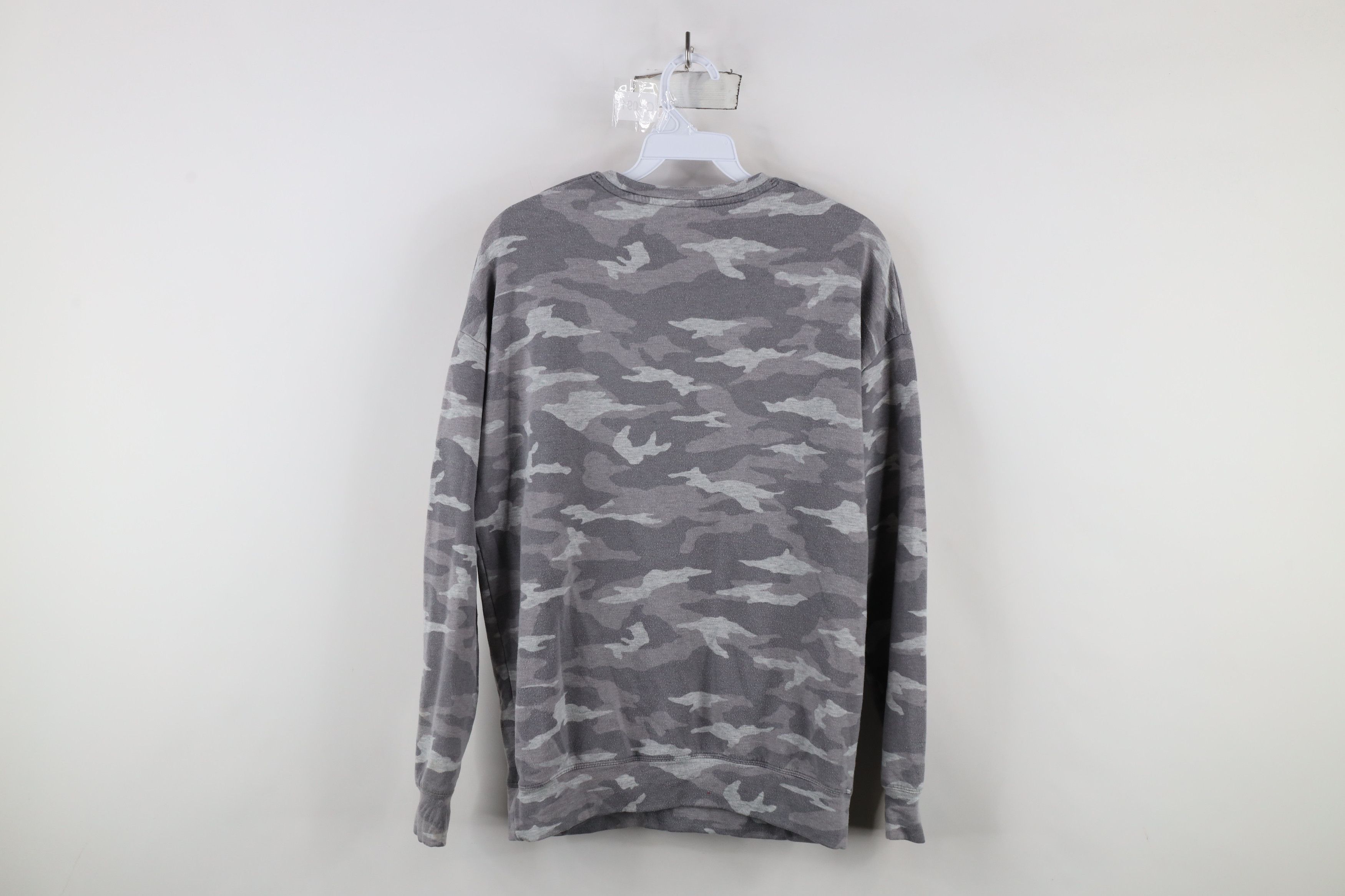 Athleta × Vintage Athleta Camouflage Studio To Street Crewneck Sweatshirt Size XS / US 0-2 / IT 36-38 - 8 Thumbnail