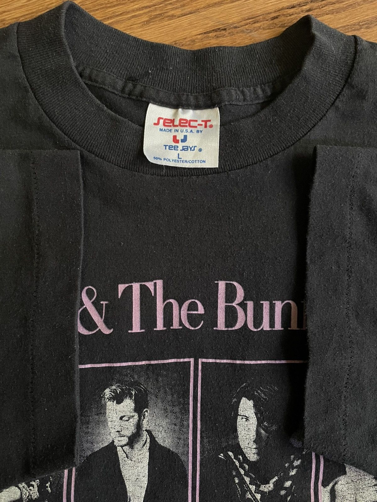 Other Vintage Echo & the Bunnymen 1987 self titled tour shirt Size US L / EU 52-54 / 3 - 5 Thumbnail