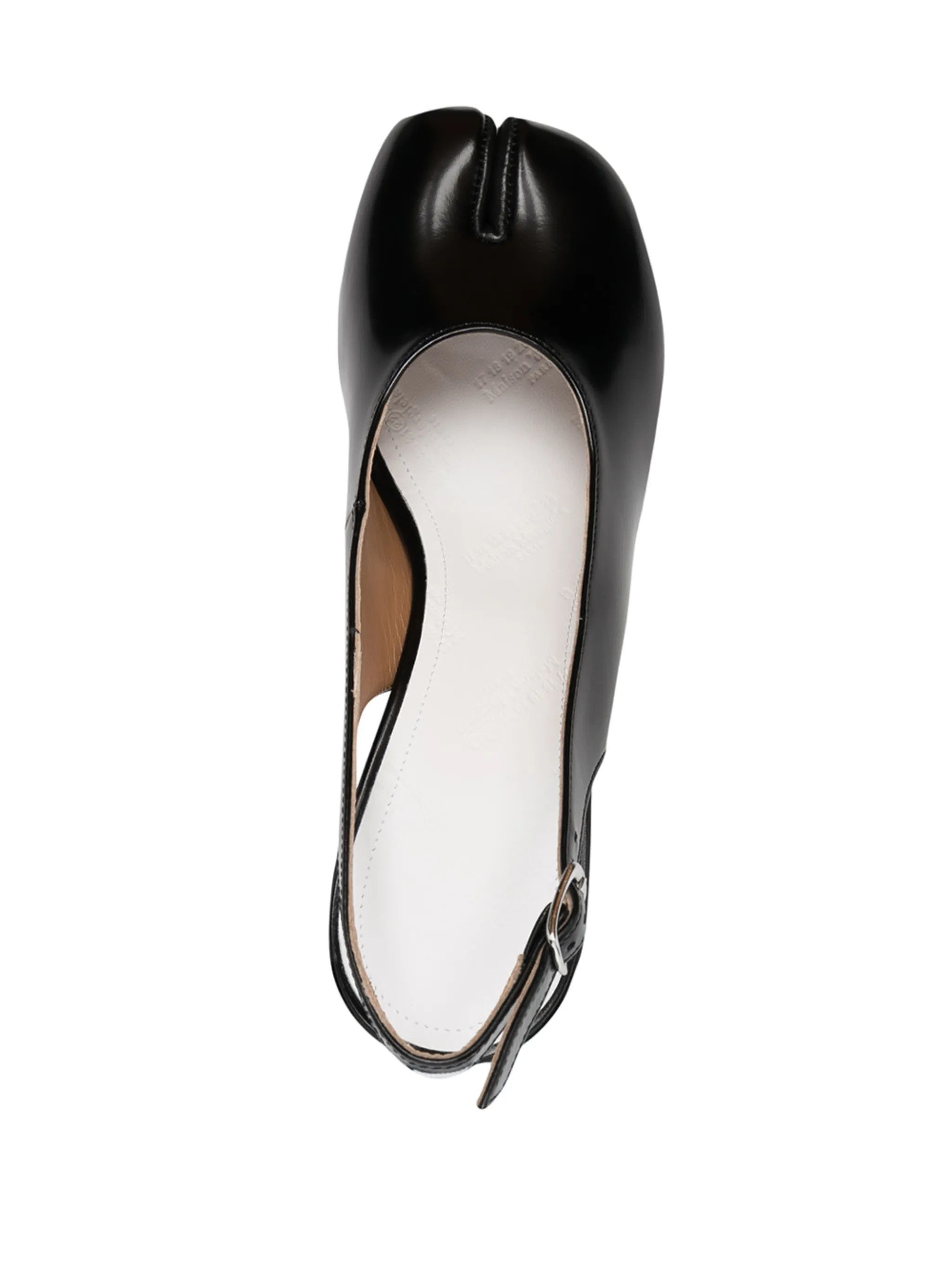 Maison Margiela o1w1db11225 Tabi Slingback Pumps in Black Size US 8 / IT 38 - 4 Thumbnail