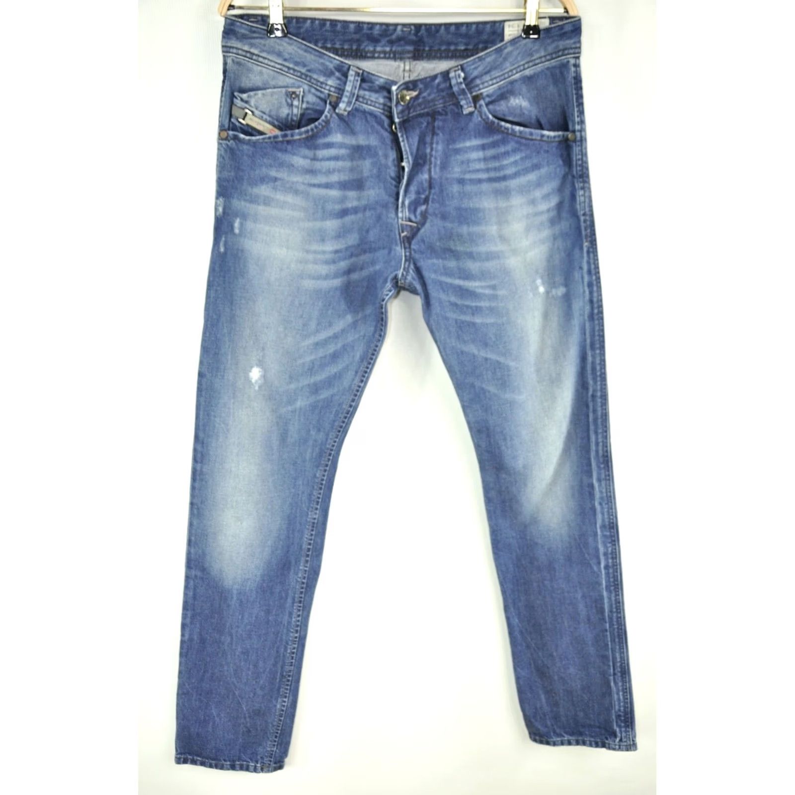 Diesel Diesel Darron 0886Q Regular Slim-Tapered Jeans Blue Mens W32/L34 Size US 32 / EU 48 - 2 Thumbnail