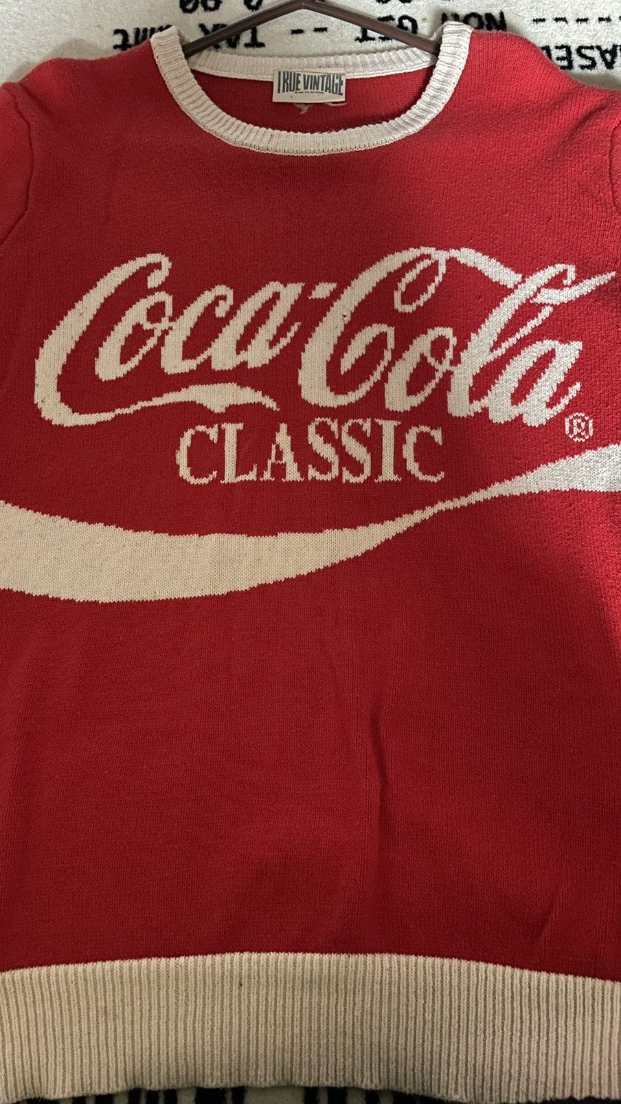 Coca Cola × Vintage Vintage Coca-Cola Knit Sweater | Grailed