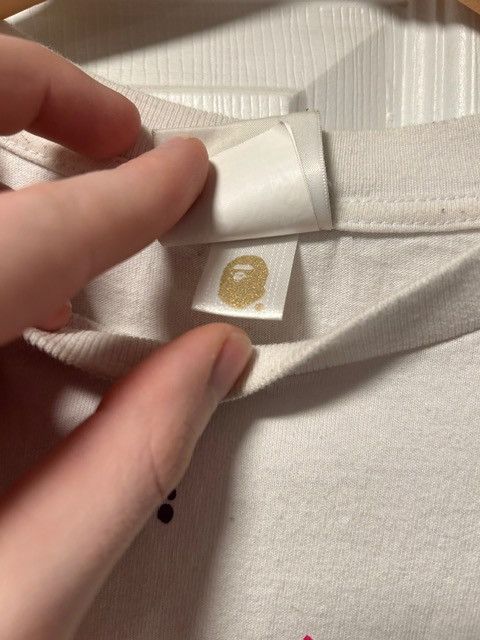 Bape A Bathing Ape Paint Splatter Tee (US EXCLUSIVE) Size US L / EU 52-54 / 3 - 6 Thumbnail