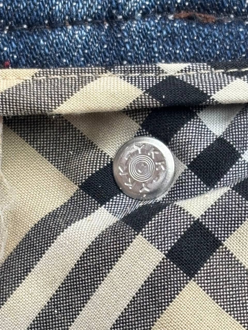 Burberry Burberry London Nova Check Denim Skirt - Size 42 (IT) Size 30" / US 8 / IT 44 - 8 Thumbnail