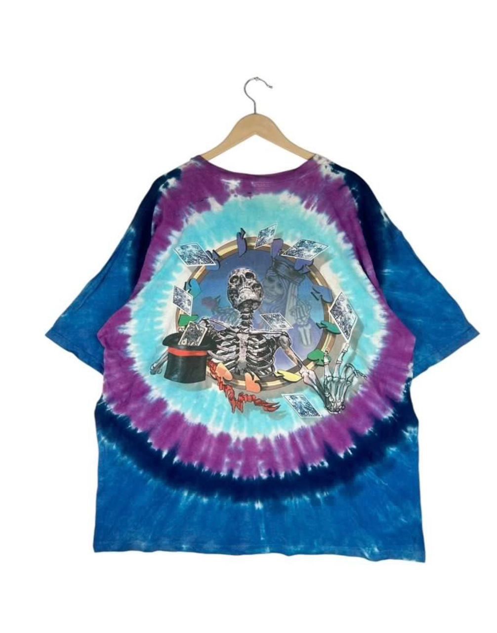 Band Tees × Grateful Dead Vintage Grateful Dead 90s Tye Die Tshirt Size US XXL / EU 58 / 5 - 2 Thumbnail