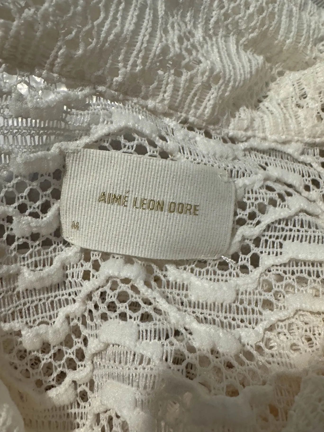 Aime Leon Dore Aimé Leon Dore Long-Sleeve Rico Shirt 'Pristine' Size US M / EU 48-50 / 2 - 3 Thumbnail