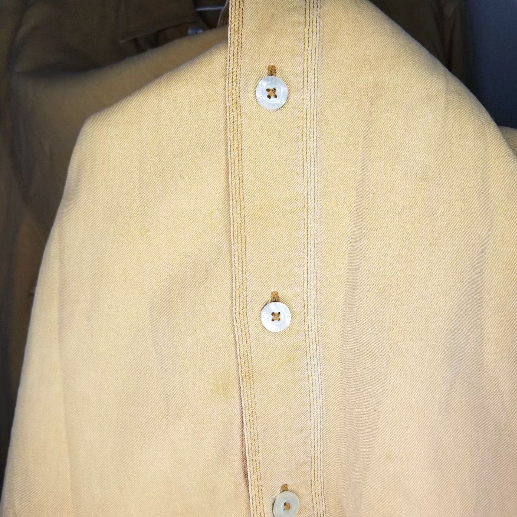 Tommy Bahama Tommy Bahama Men's Long Sleeve Button-Up Shirt Large Orange Casual Apparel Bahamas Size US L / EU 52-54 / 3 - 3 Thumbnail