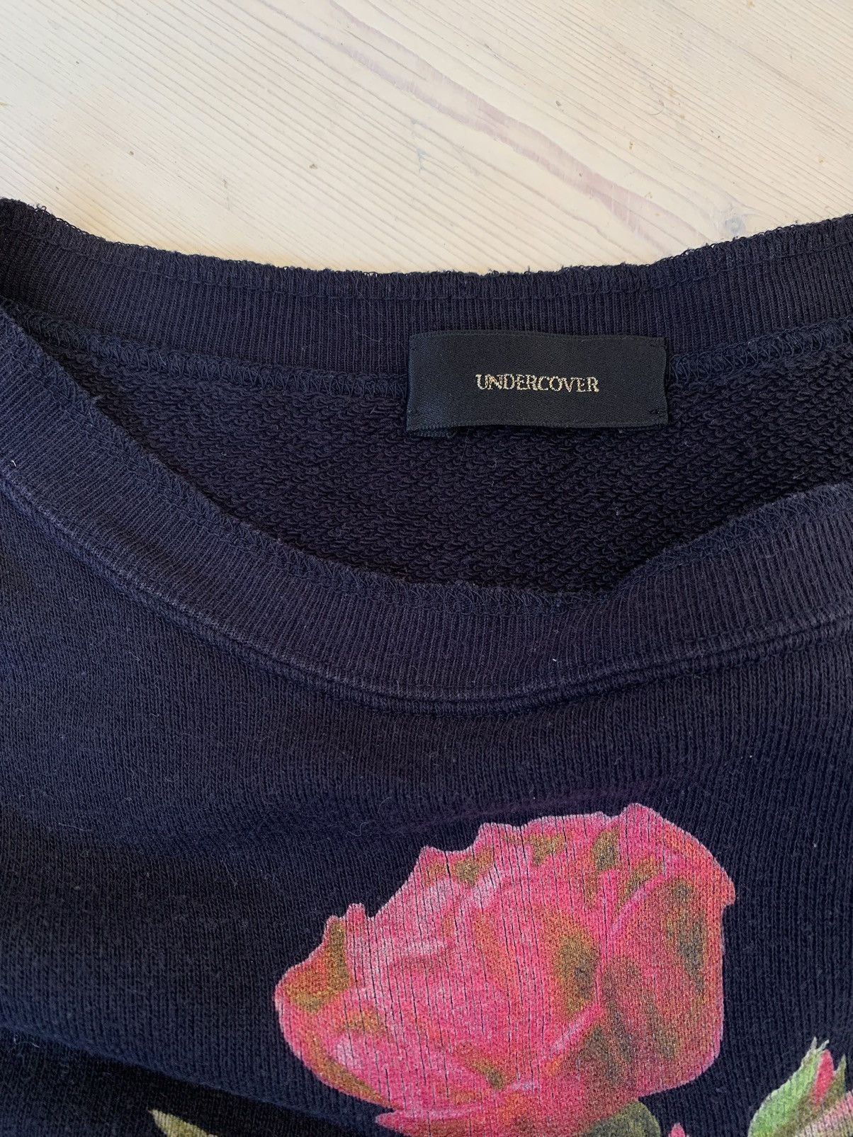 Jun Takahashi × Undercover Undercover Ghost Hand printed navy sweatshirt Size US M / EU 48-50 / 2 - 3 Thumbnail