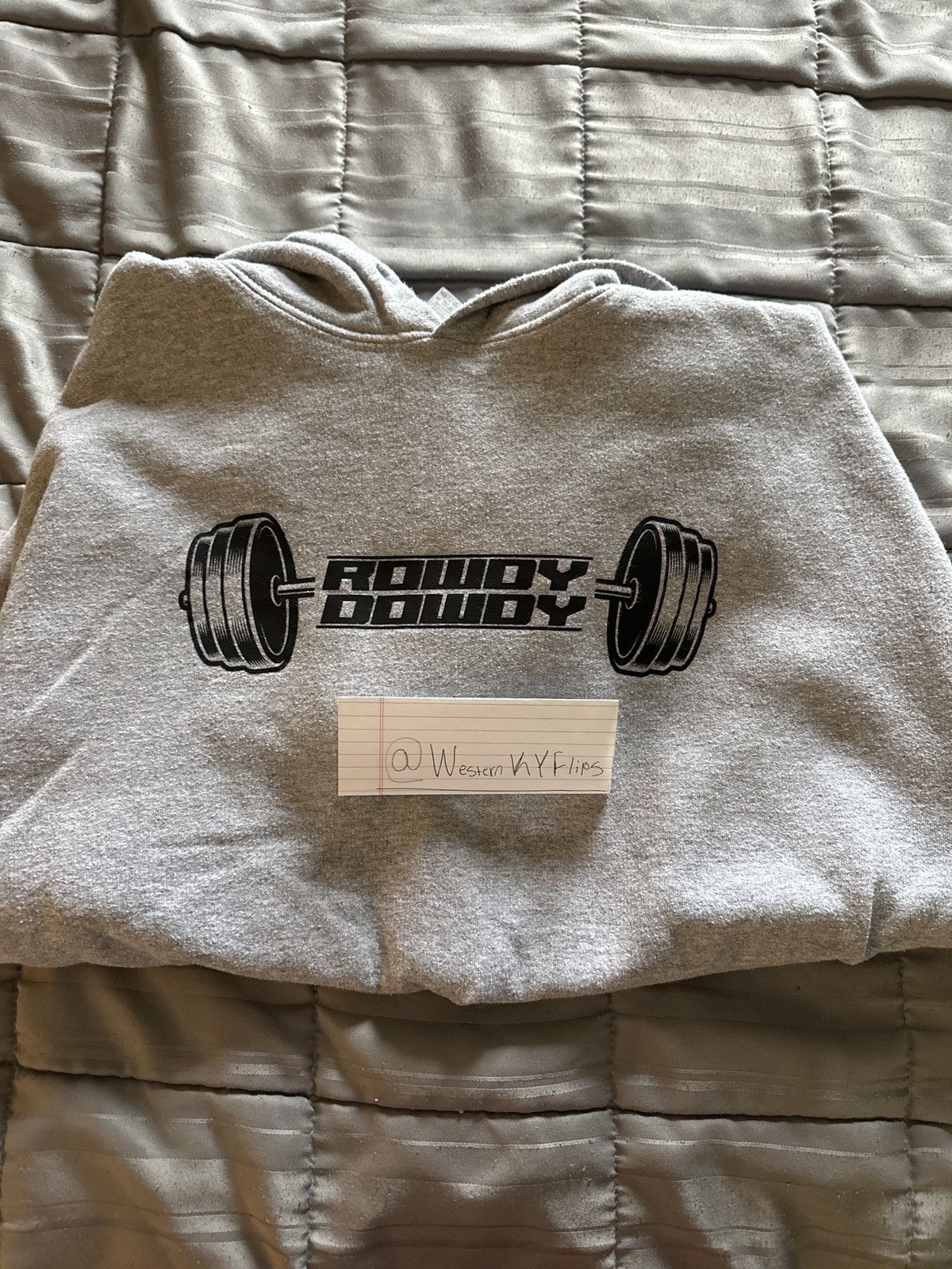 Gildan Gym Hoodie (Grey) Size US M / EU 48-50 / 2 - 3 Thumbnail