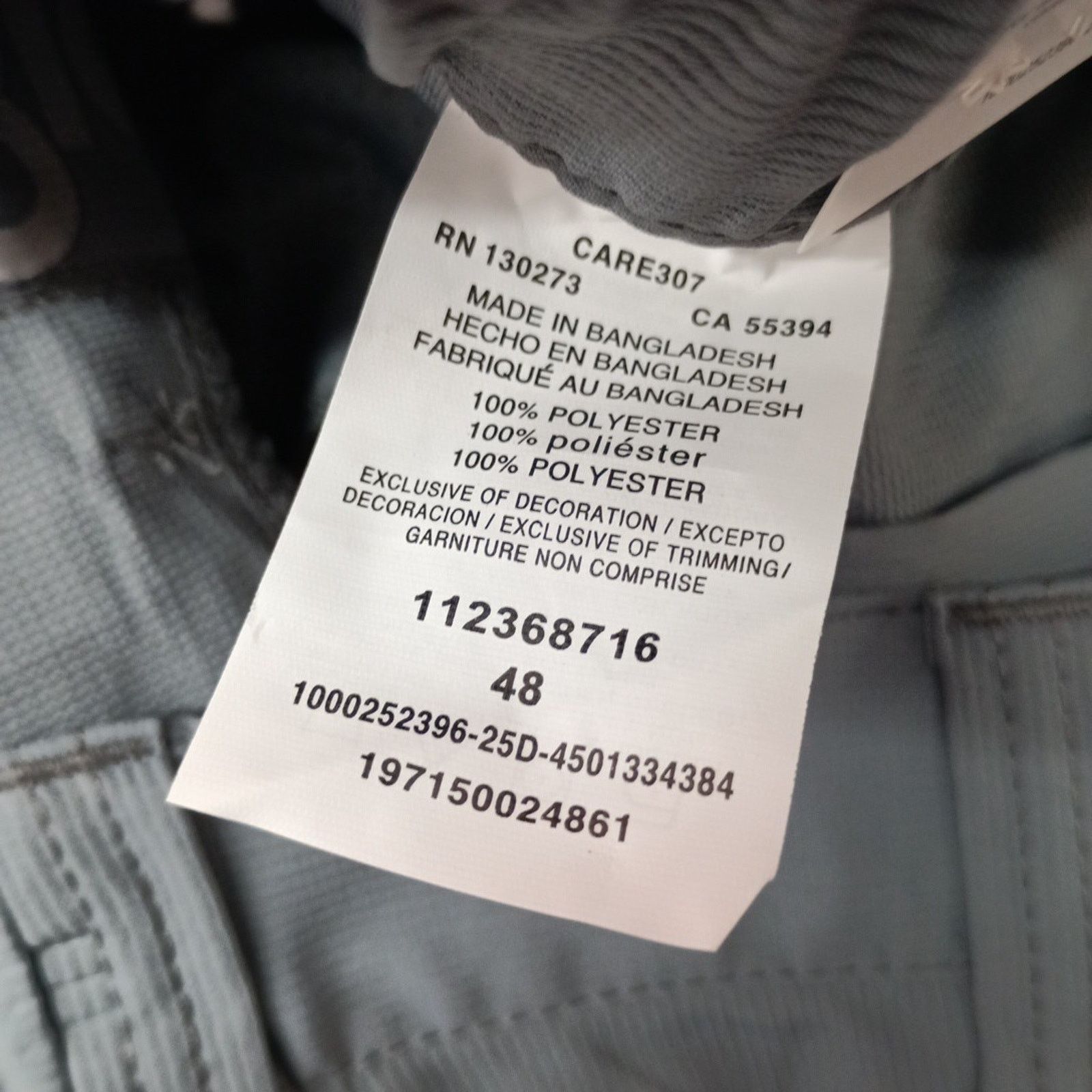 Wrangler Wrangler Men's Field Utility Shorts Size 48 Gray Relaxed Fit Size US 44 / EU 60 - 4 Thumbnail