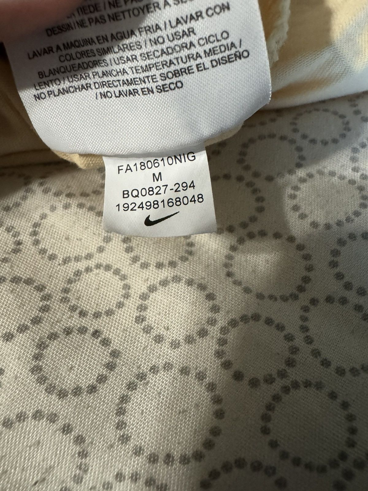 Nike × Off-White Nike x Off White Logo Tee Size US M / EU 48-50 / 2 - 4 Thumbnail