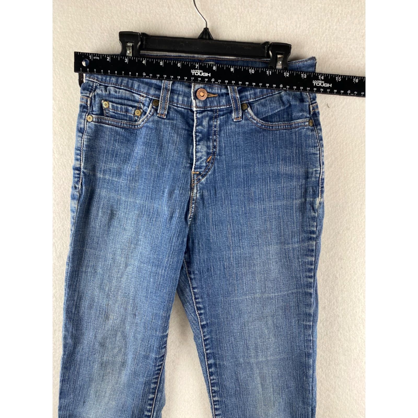 Levi's Levi's 512 Jeans Womens 4 Medium 26 Blue Bootcut Denim Stretch Regular 5-Pocket Rise Mid | Brand: Levi's | Color: Blue | Size: 4 | Womens Jeans Size 27" / US 4 / IT 40 - 3 Thumbnail