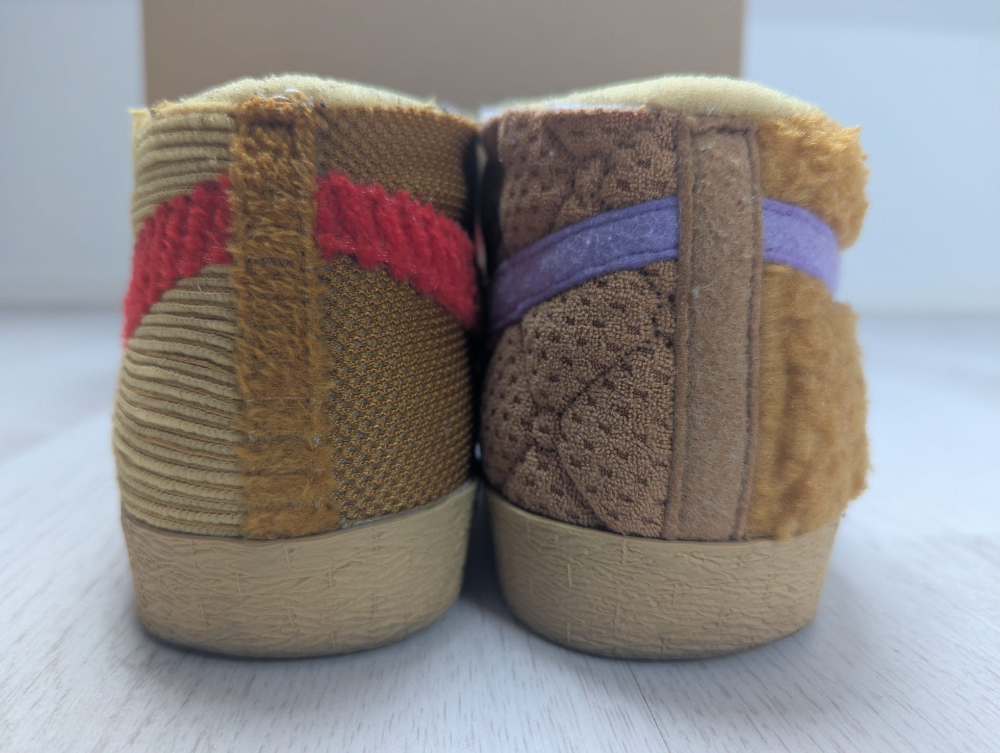 Cactus Plant Flea Market × Nike Nike x Cactus Plant Flea Market You Blazer Mid Beige Red Size US 12 / EU 45 - 5 Thumbnail