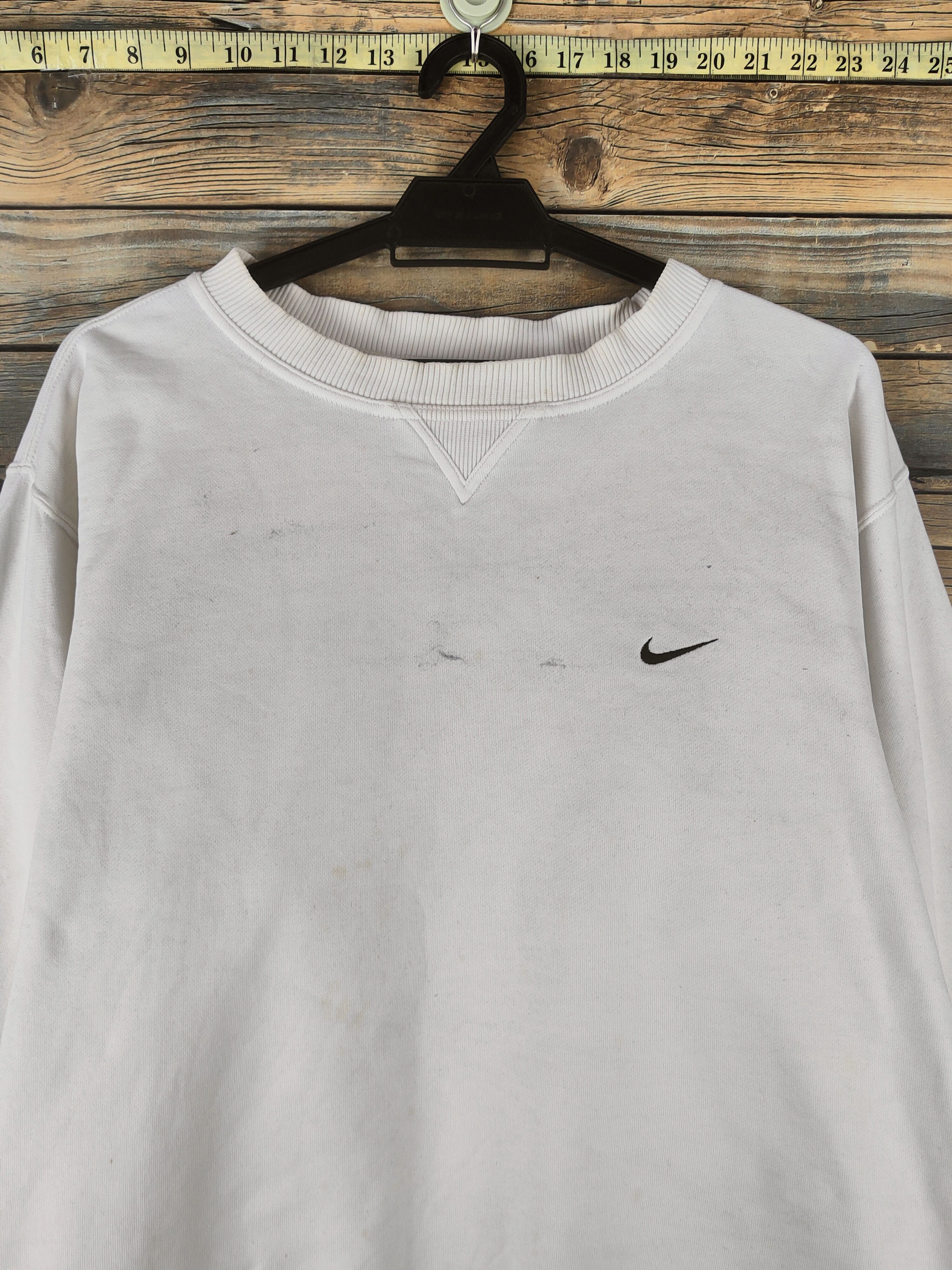 Nike DL Nike White Sweatshirts #46-111 Size US M / EU 48-50 / 2 - 2 Thumbnail
