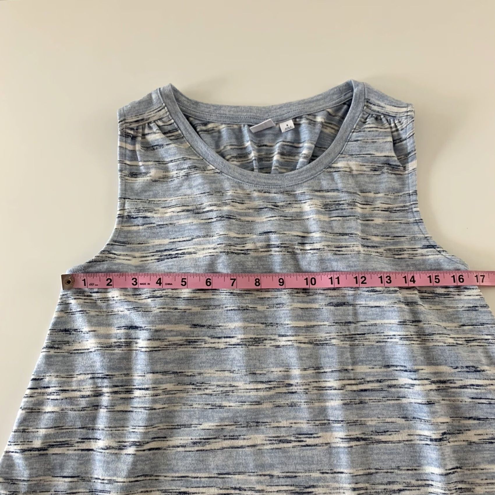 Gap Gap Tank Top Women's Small Light Blue Tie Back Sleeveless Round Neck Shirt XS-? Size S / US 4 / IT 40 - 4 Thumbnail
