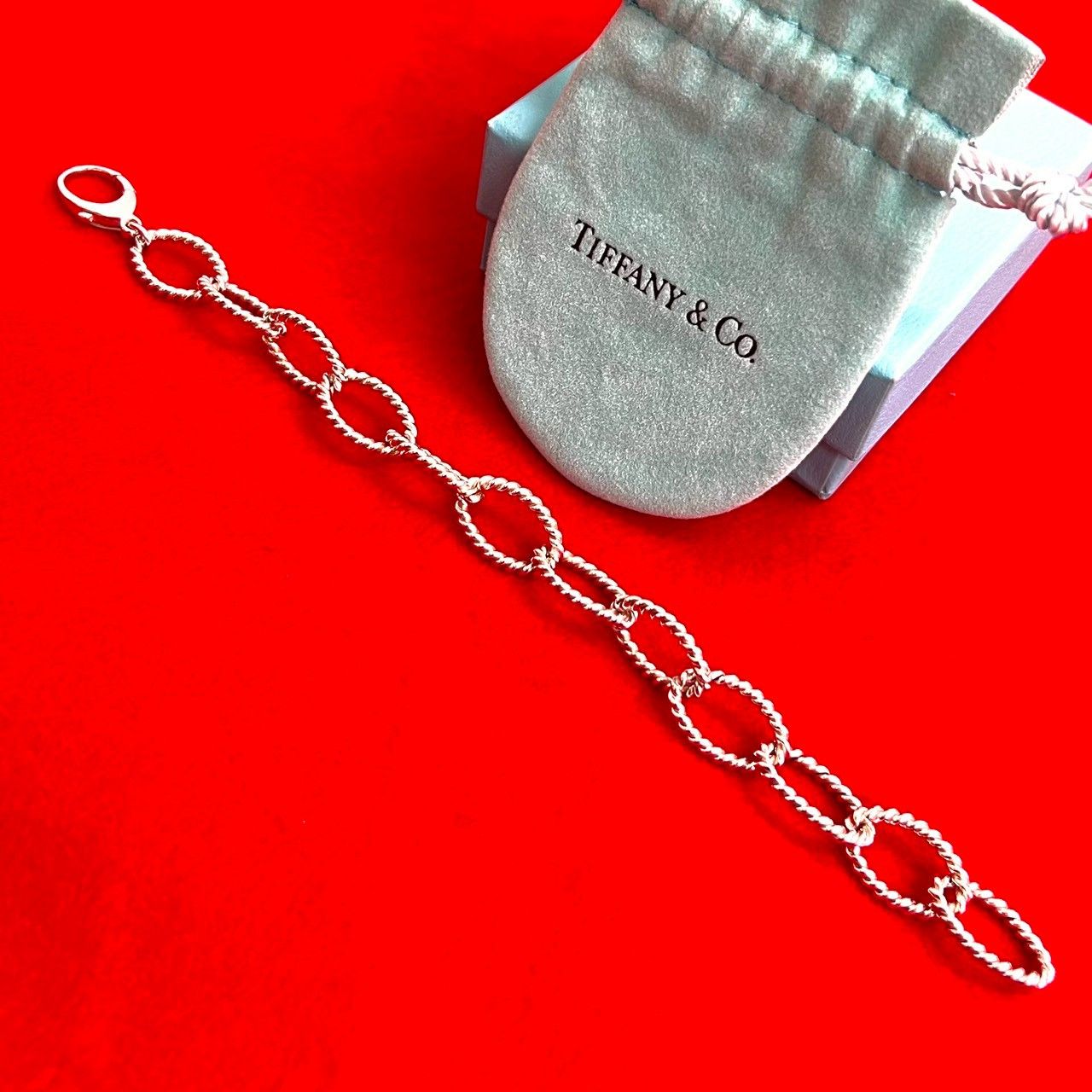 Tiffany & Co. Tiffany & Co. Tiffany Twist Silver Bracelet Metal Bracelet DUTY FREE for USA Size ONE SIZE - 1 Thumbnail
