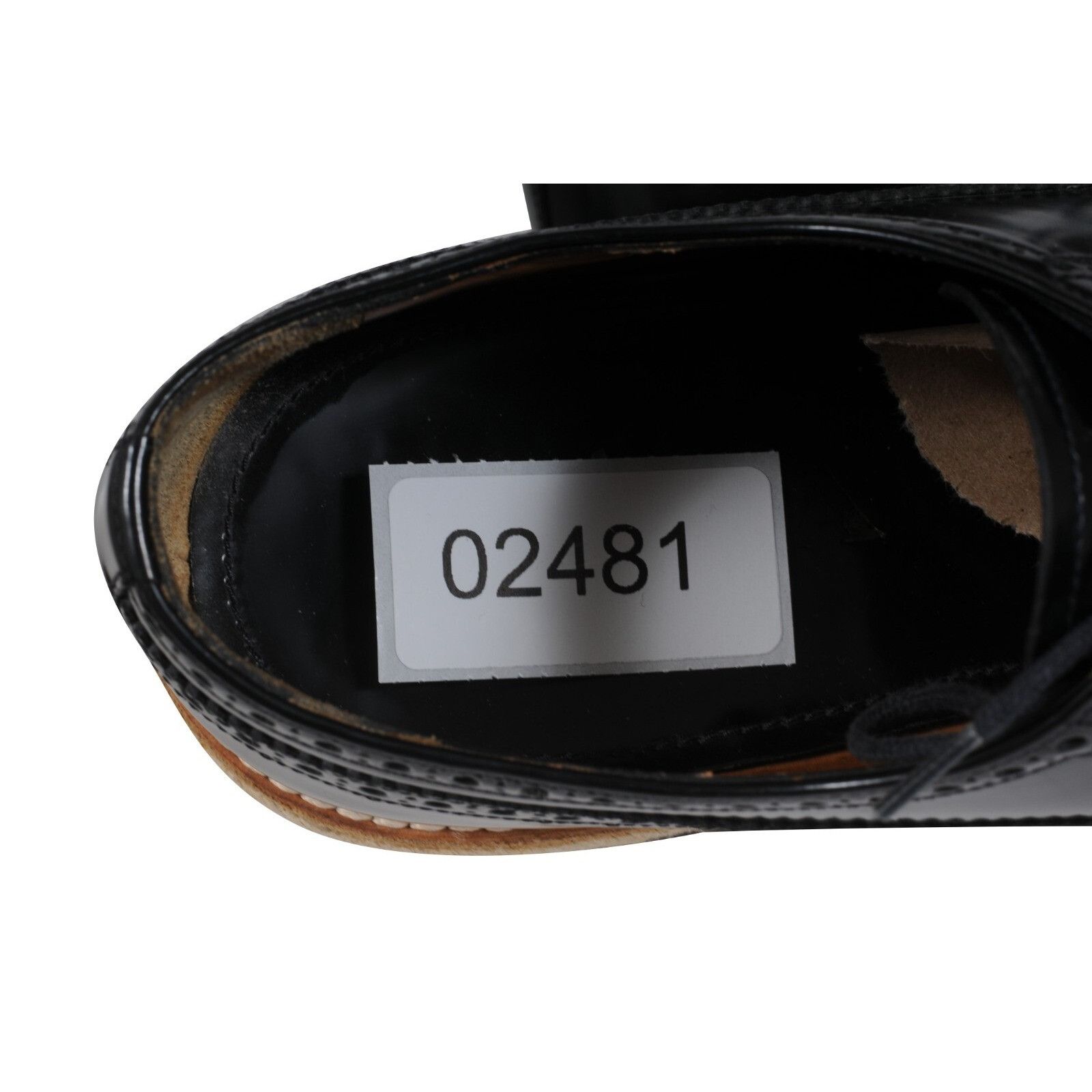 Prada Platform Brogue Black Leather Wingtip - 02481 Size US 8.5 / EU 41-42 - 10 Thumbnail