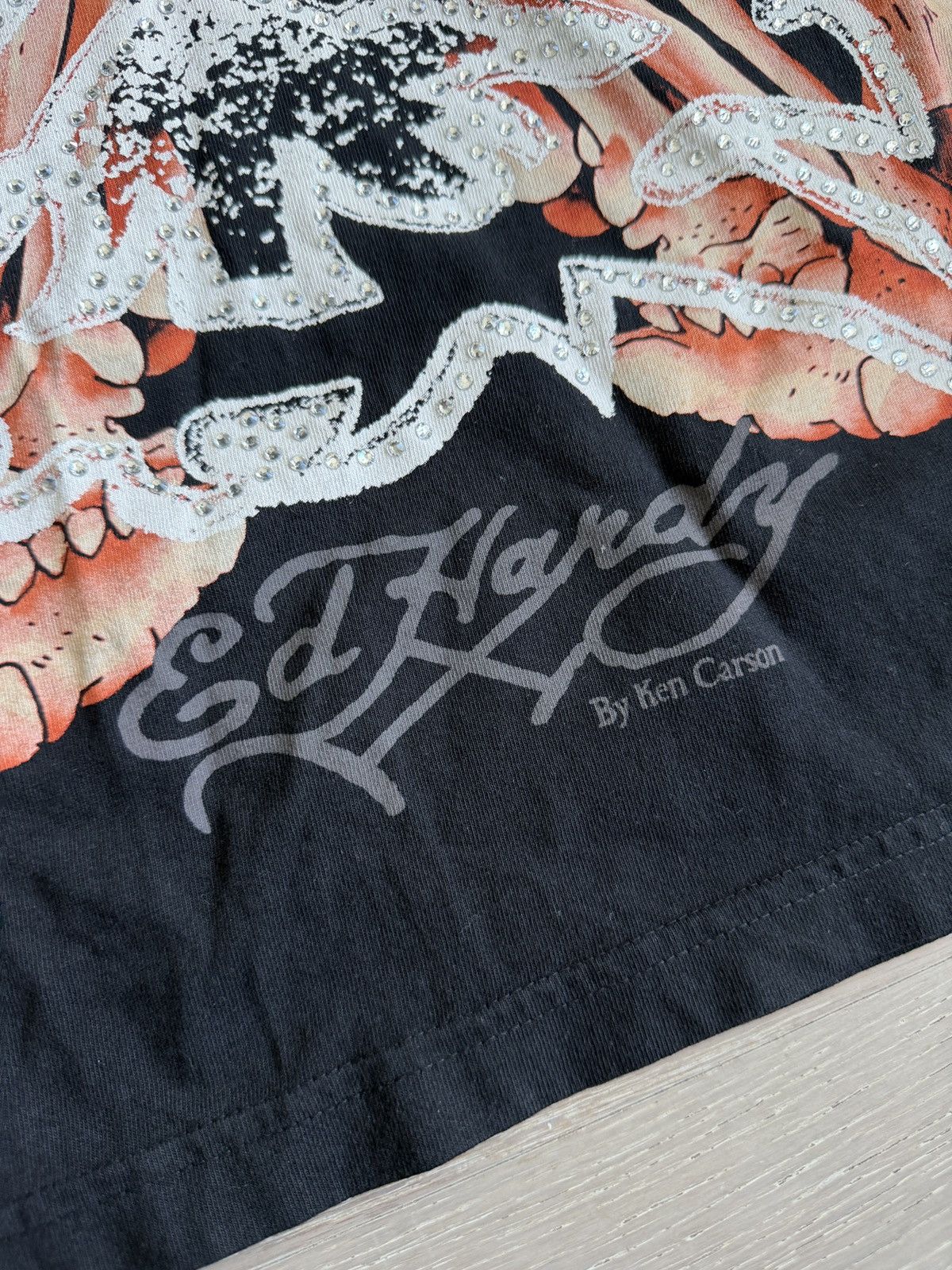 Ken Carson MEDIUM Ken Carson Ed Hardy Hardcore Tee COMPLEXCON NEW ❤️✅ Size US M / EU 48-50 / 2 - 3 Thumbnail