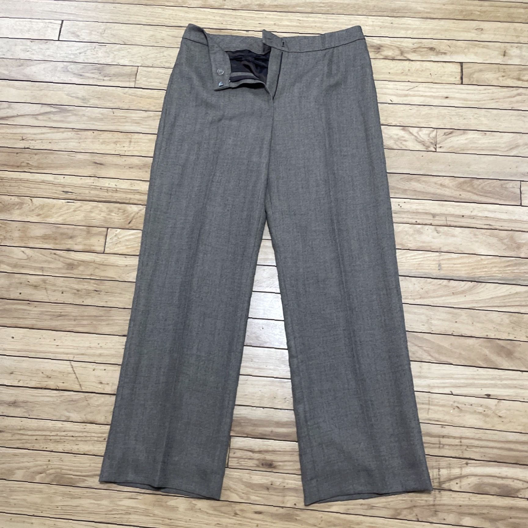 Evan Picone VINTAGE Evan Picone Suit Pants Women 8 Brown Lined Houndstooth Dress Pants 90s USA Womens Size 30" / US 8 / IT 44 - 4 Thumbnail