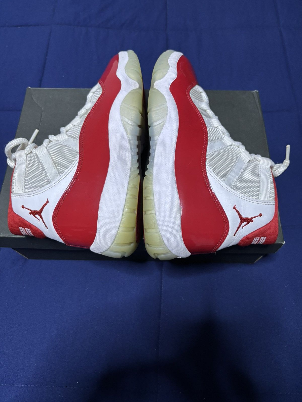 Jordan Brand Jordan 11 Retro High Cherry 2022 Size 8 Size US 8 / EU 41 - 2 Thumbnail