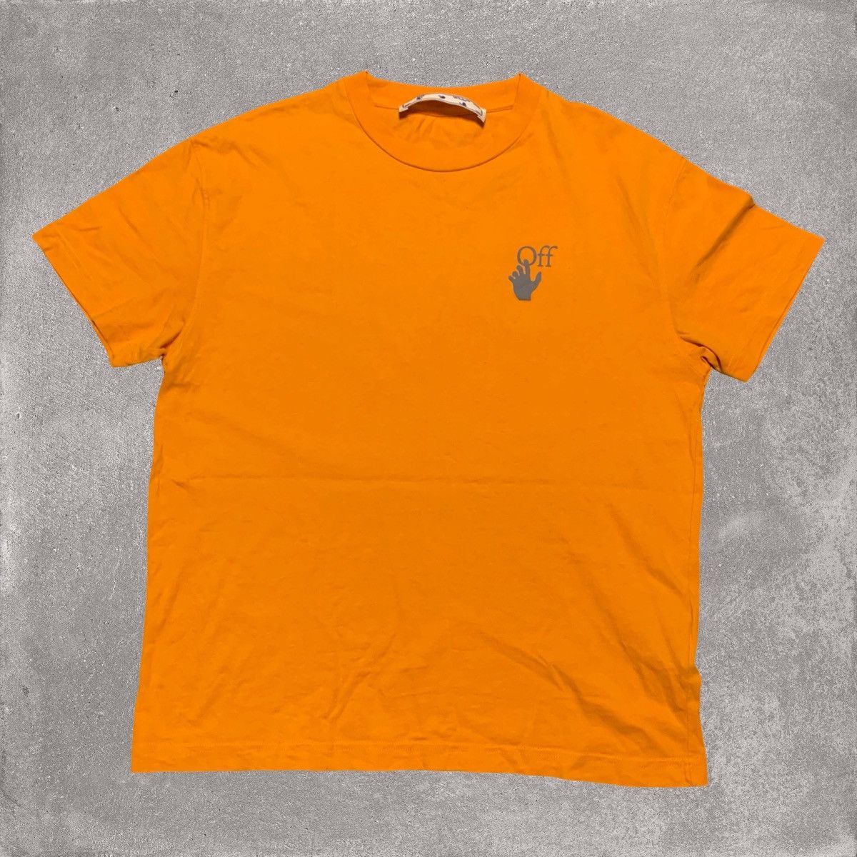 Off-White Off White Small Arrows Graphic Orange Tee Virgil Abloh Size US S / EU 44-46 / 1 - 2 Thumbnail