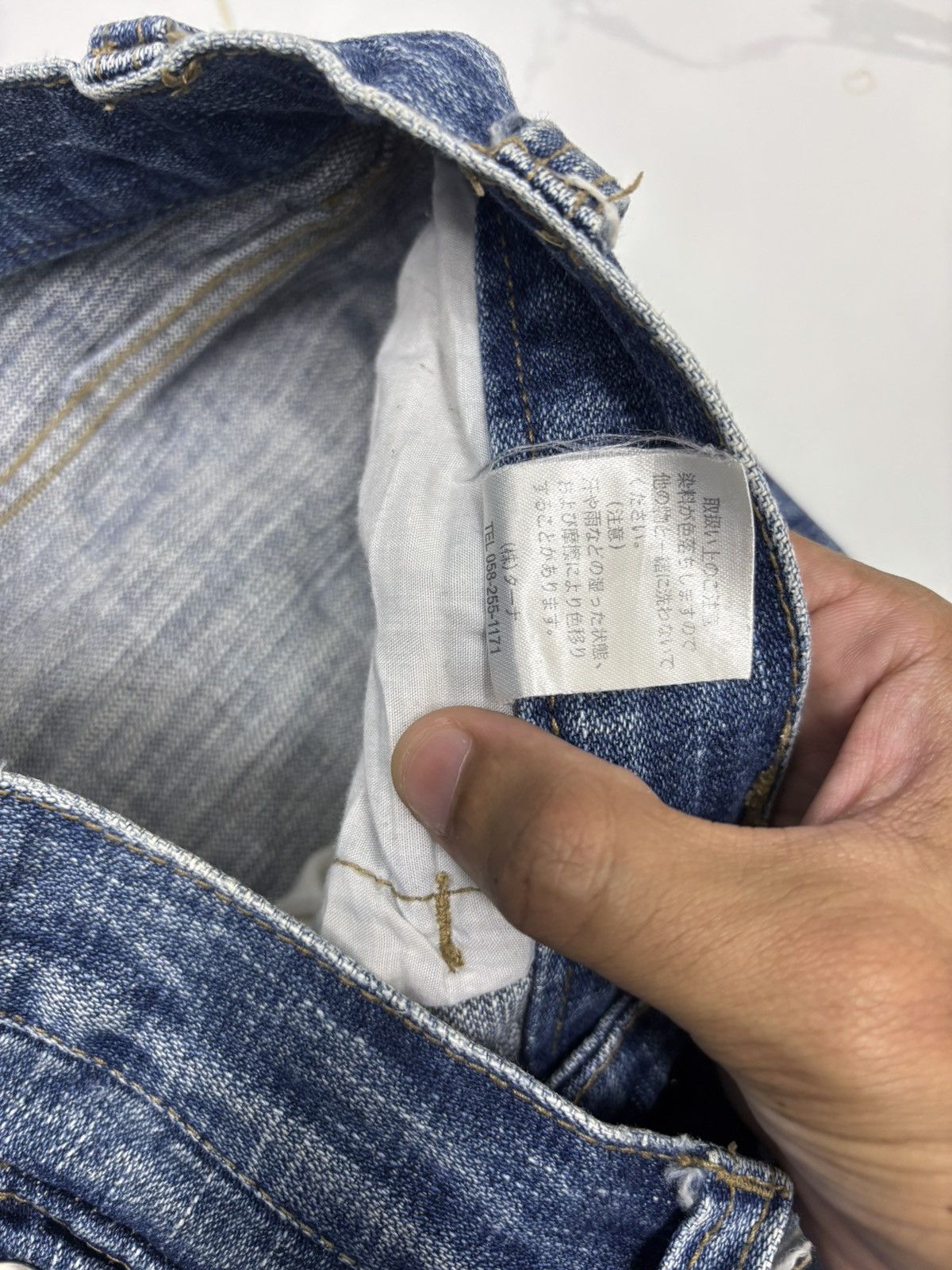 Acne Studios BAGGY Big Shark Jeans Acne Studios Style Distressed Denim Size US 31 - 13 Thumbnail