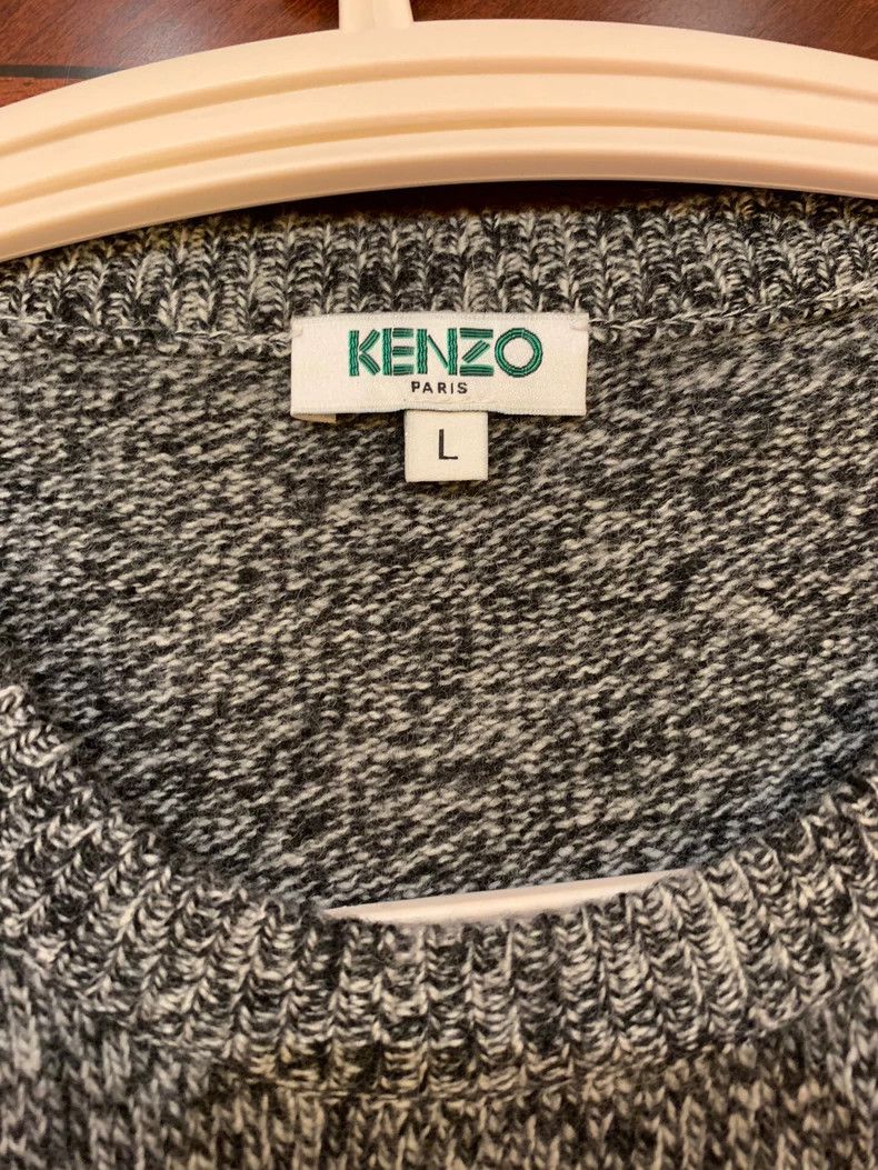 Kenzo KENZO Letter sweater Size US L / EU 52-54 / 3 - 2 Thumbnail