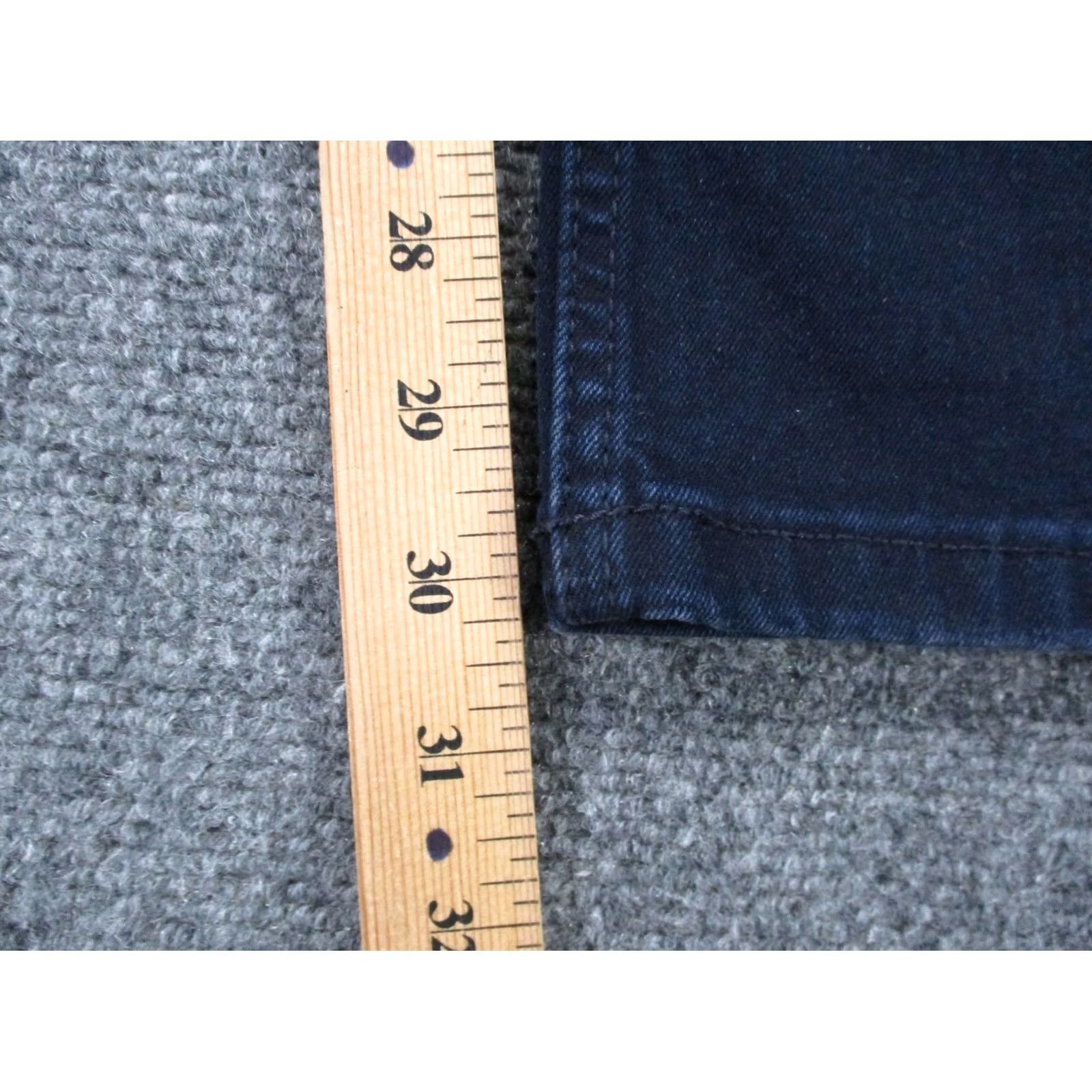 Denime Perfect Jean NYC Jeans Mens 36 X 30 Blue Denim Slim Fit Straight Casual Size US 36 / EU 52 - 4 Thumbnail