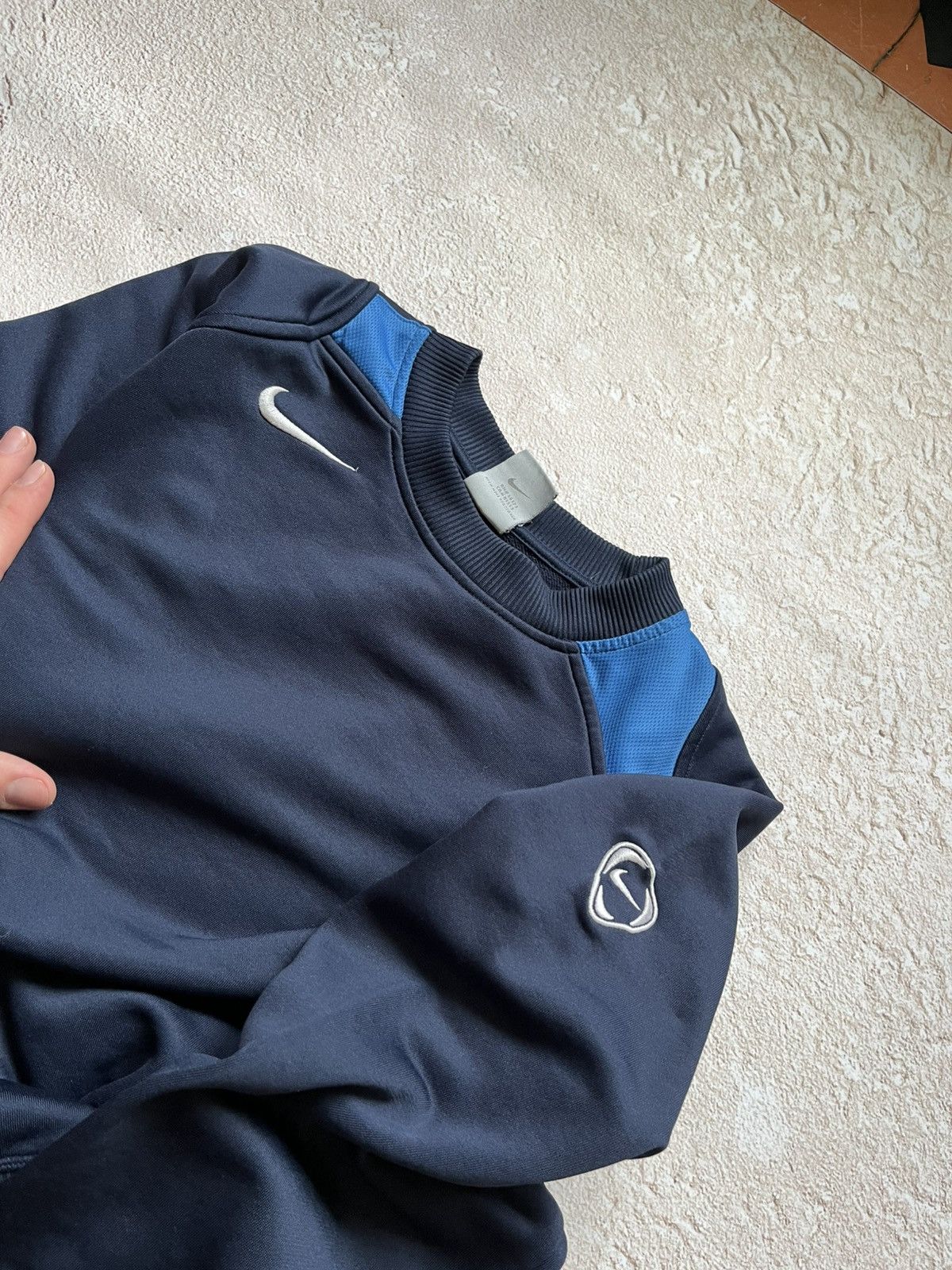 Vintage Nike Tech-Inspired Panel Sweatshirt — Y2K Aesthetic Size US L / EU 52-54 / 3 - 11 Thumbnail