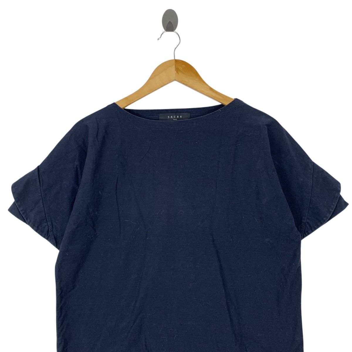 Japanese Brand SACRA Japanese Brand Crew Neck Short Sleeve Tshirt Size M / US 6-8 / IT 42-44 - 2 Thumbnail