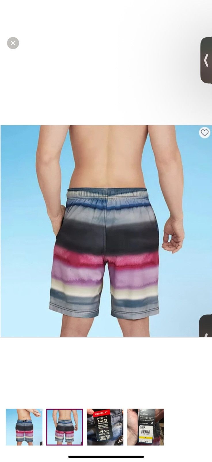 Speedo Speedo UPF flex swim trunks Size US 32 / EU 48 - 2 Thumbnail